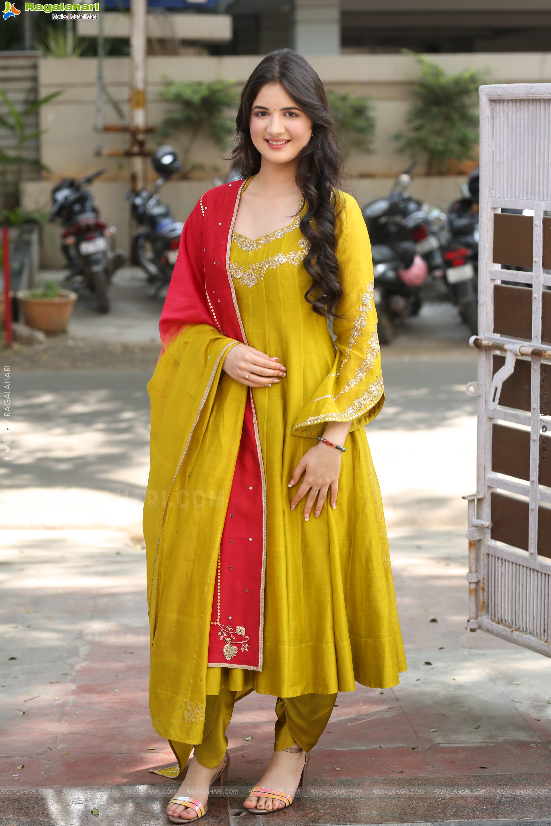 Harshaali Malhotra at Akhanda 2 Movie Interview, HD Gallery