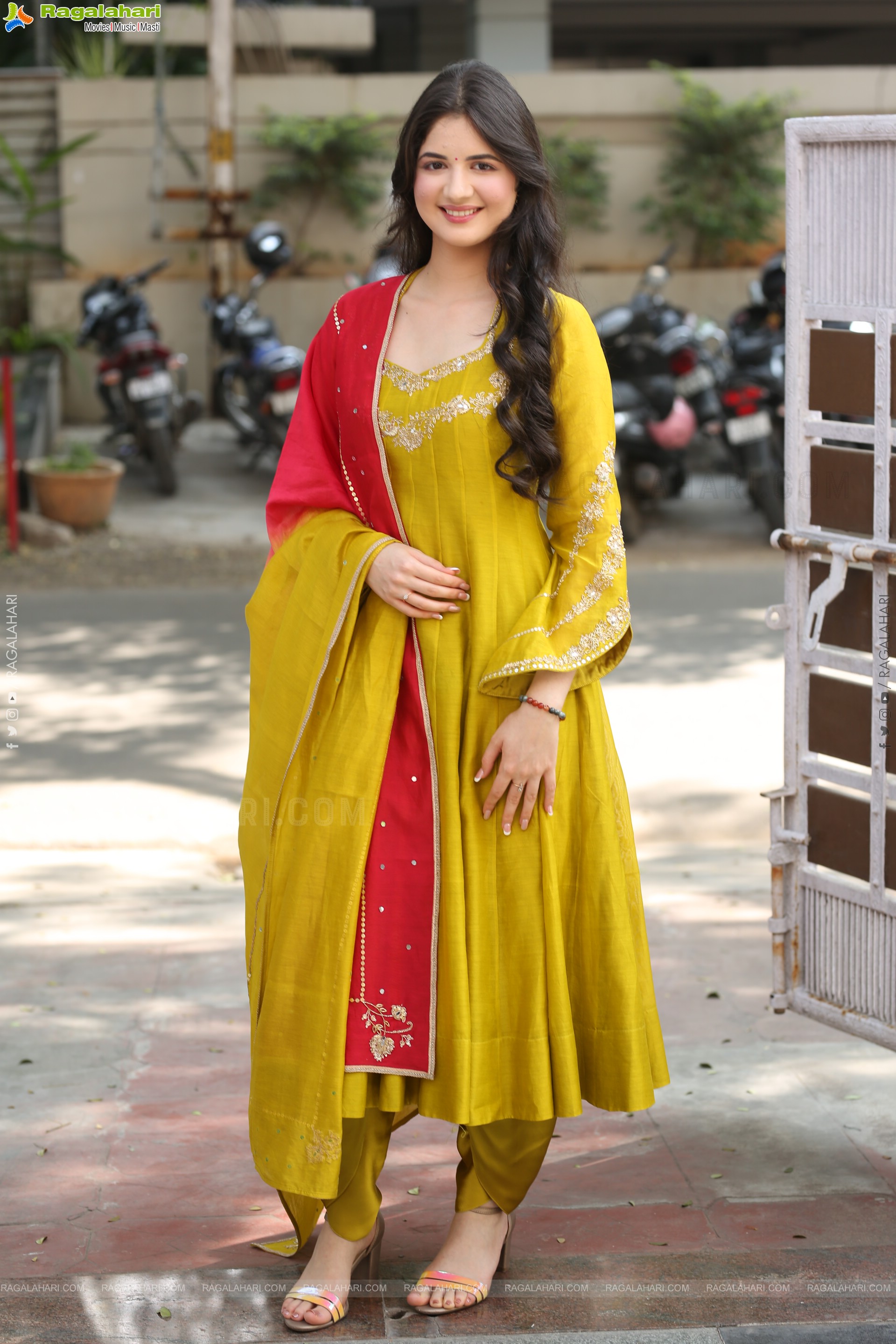 Harshaali Malhotra at Akhanda 2 Movie Interview, HD Gallery