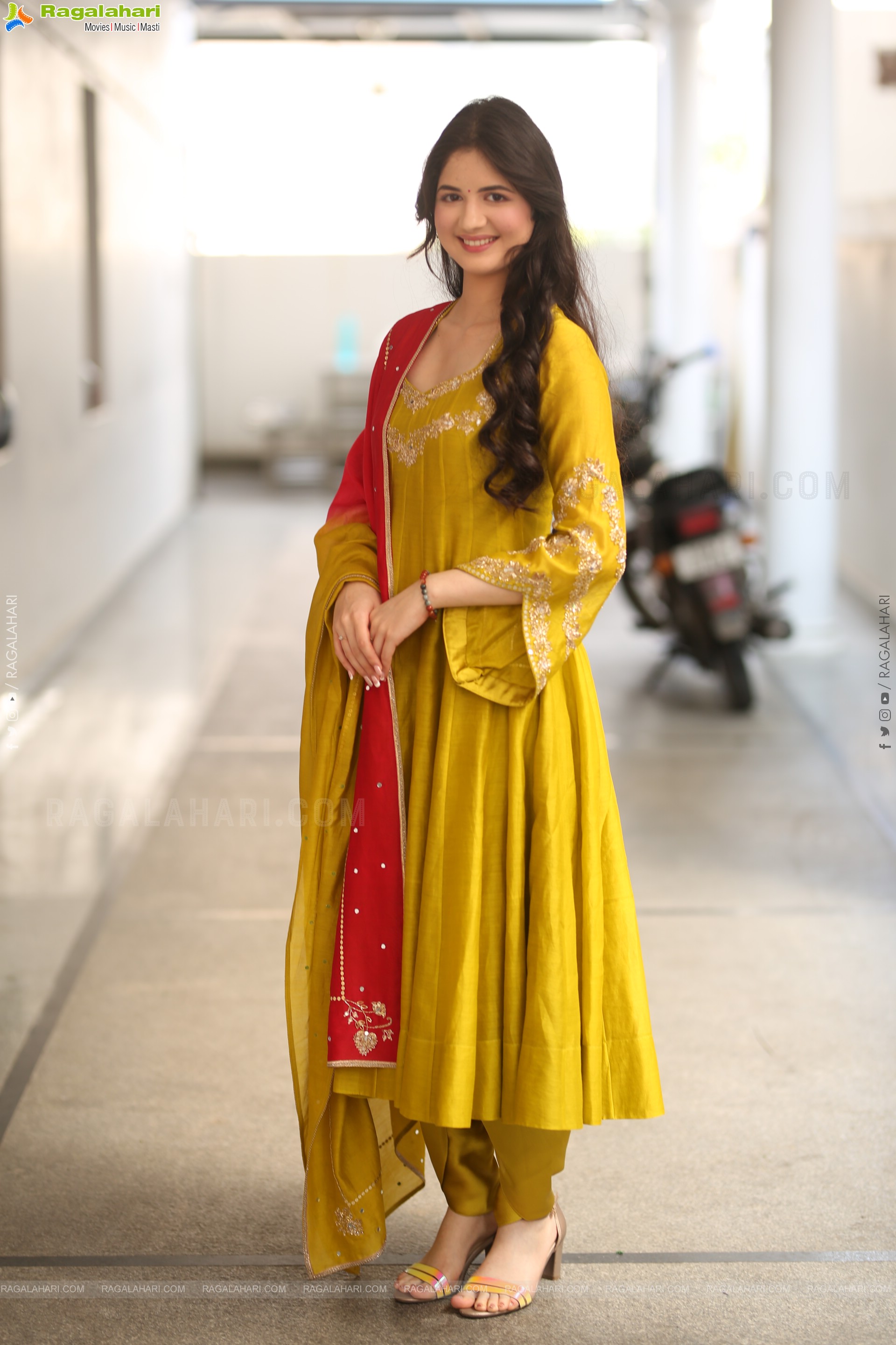 Harshaali Malhotra at Akhanda 2 Movie Interview, HD Gallery