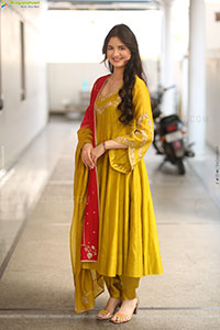 Harshaali Malhotra at Akhanda 2 Movie Interview, HD Gallery 