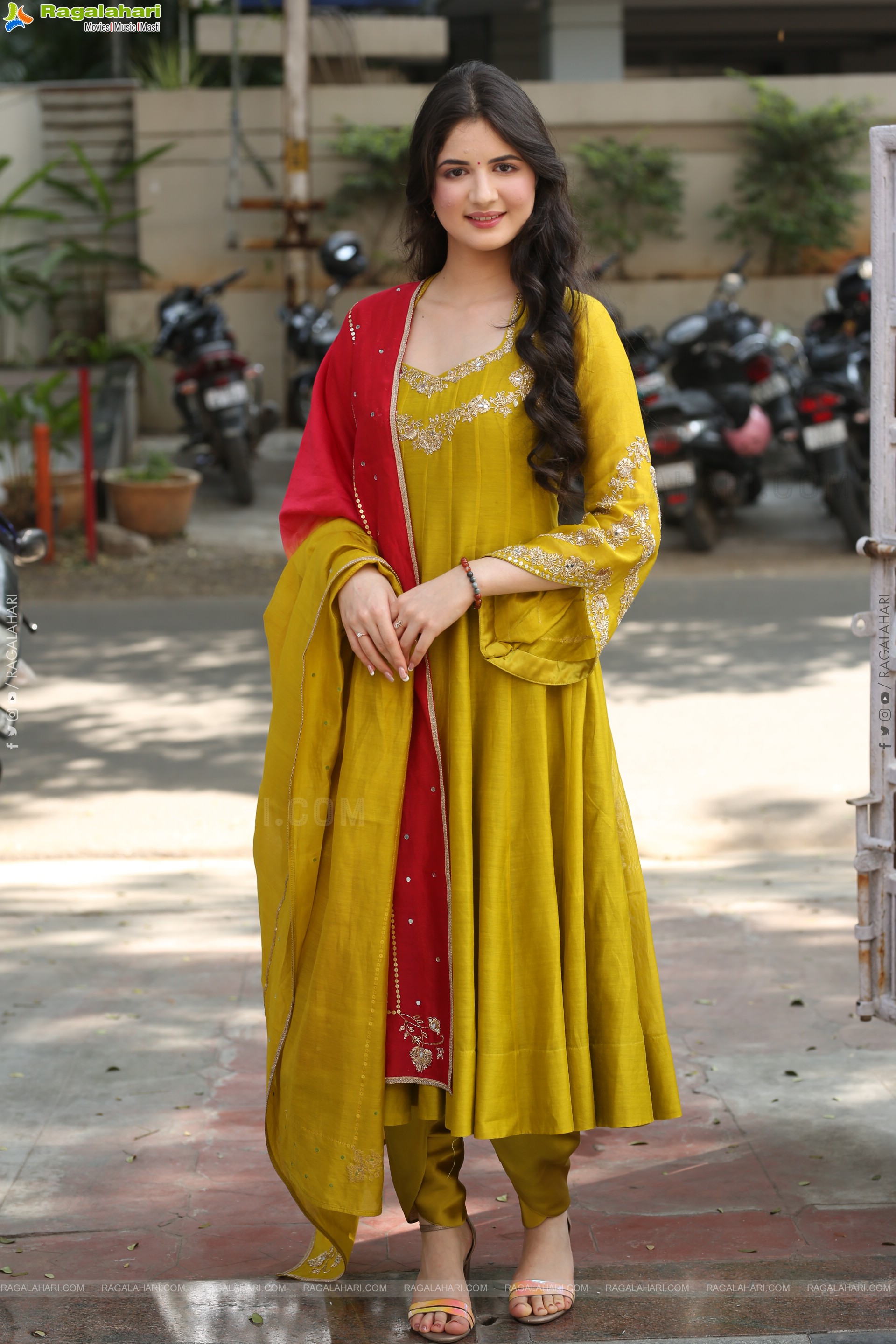 Harshaali Malhotra at Akhanda 2 Movie Interview, HD Gallery