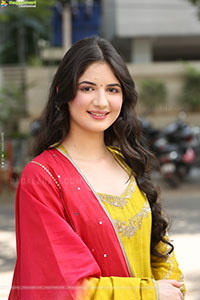 Harshaali Malhotra at Akhanda 2 Movie Interview, HD Gallery 