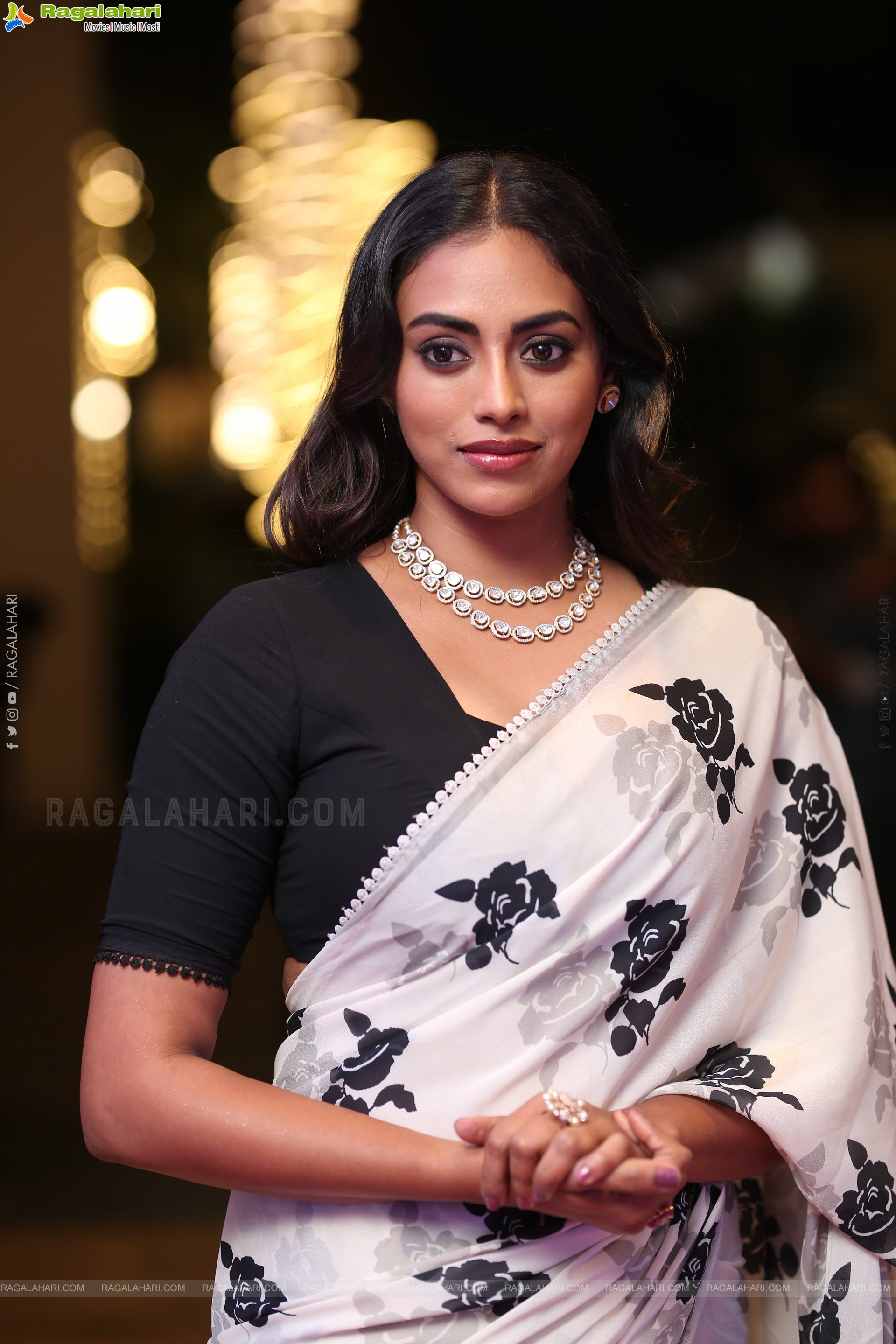 Kamakshi Bhaskarla at 12A Railway Colony Pre-release Event, HD Gallery