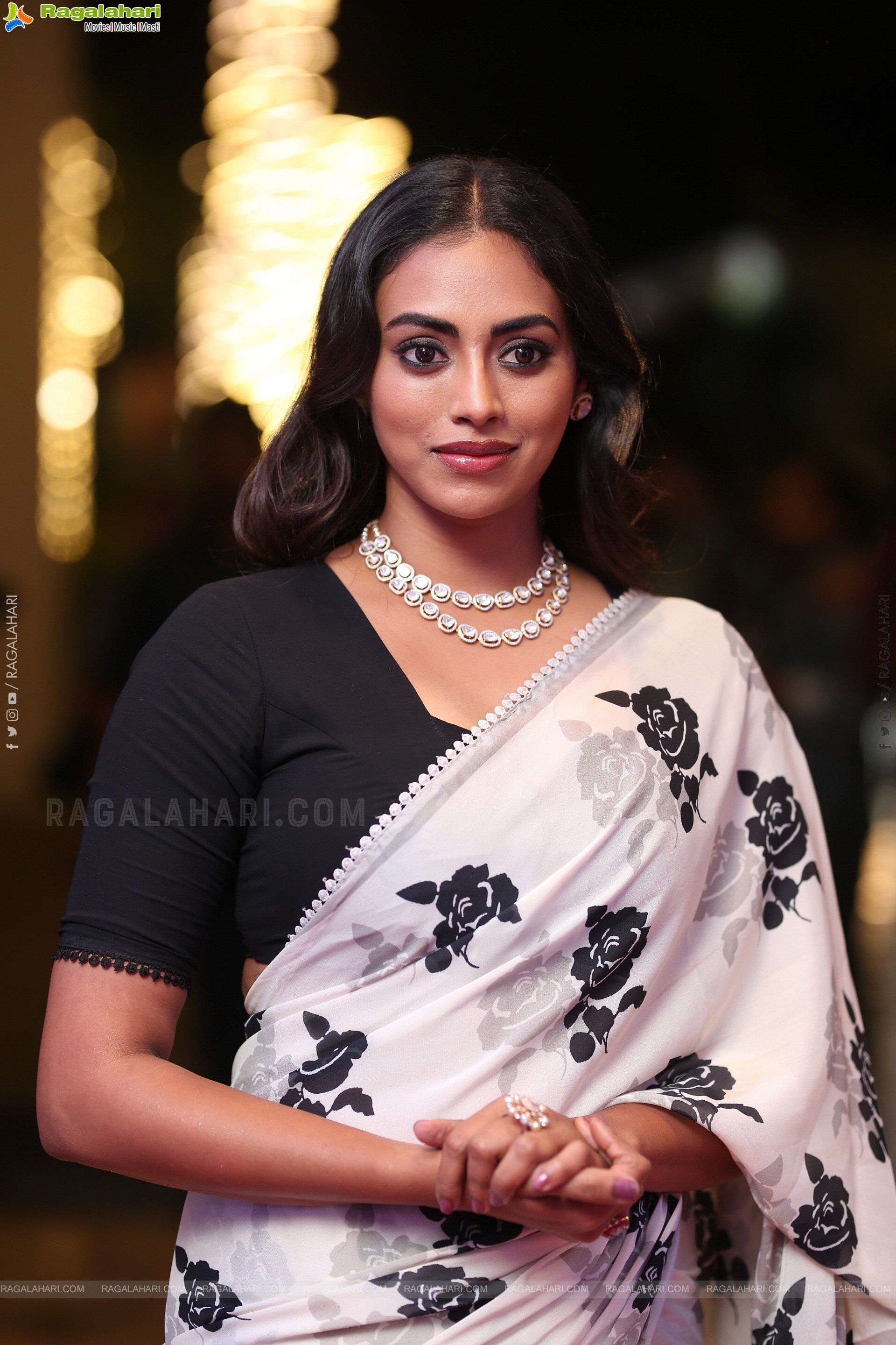 Kamakshi Bhaskarla at 12A Railway Colony Pre-release Event, HD Gallery