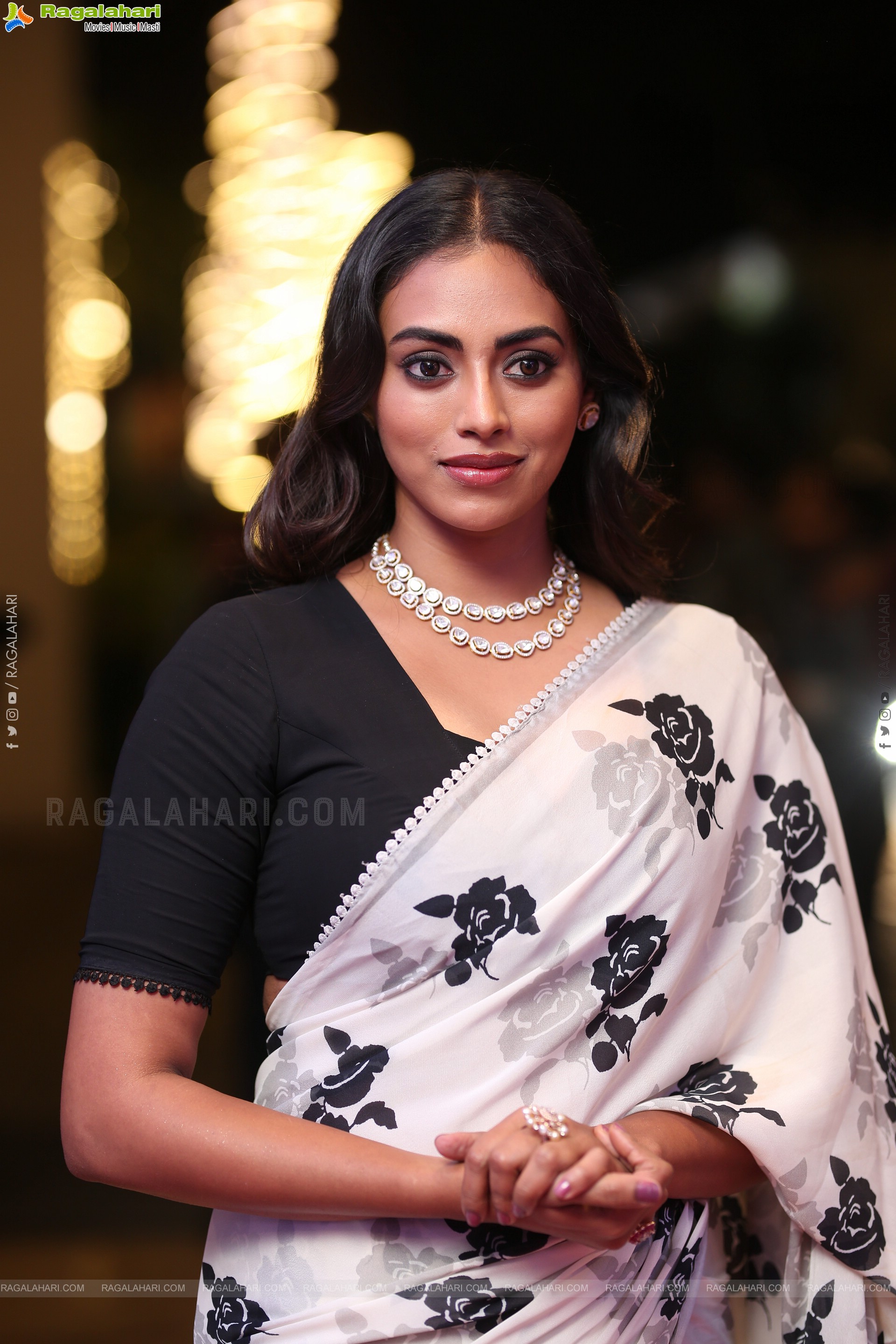 Kamakshi Bhaskarla at 12A Railway Colony Pre-release Event, HD Gallery