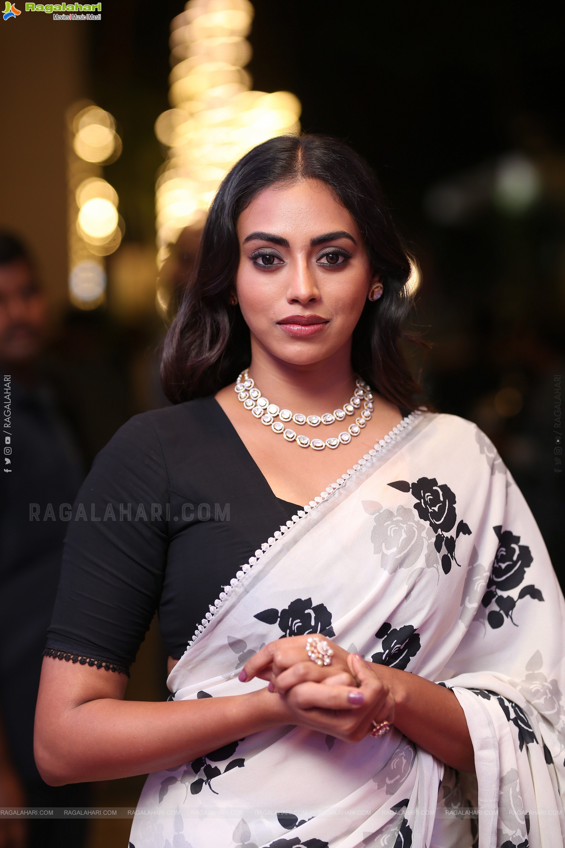 Kamakshi Bhaskarla at 12A Railway Colony Pre-release Event, HD Gallery