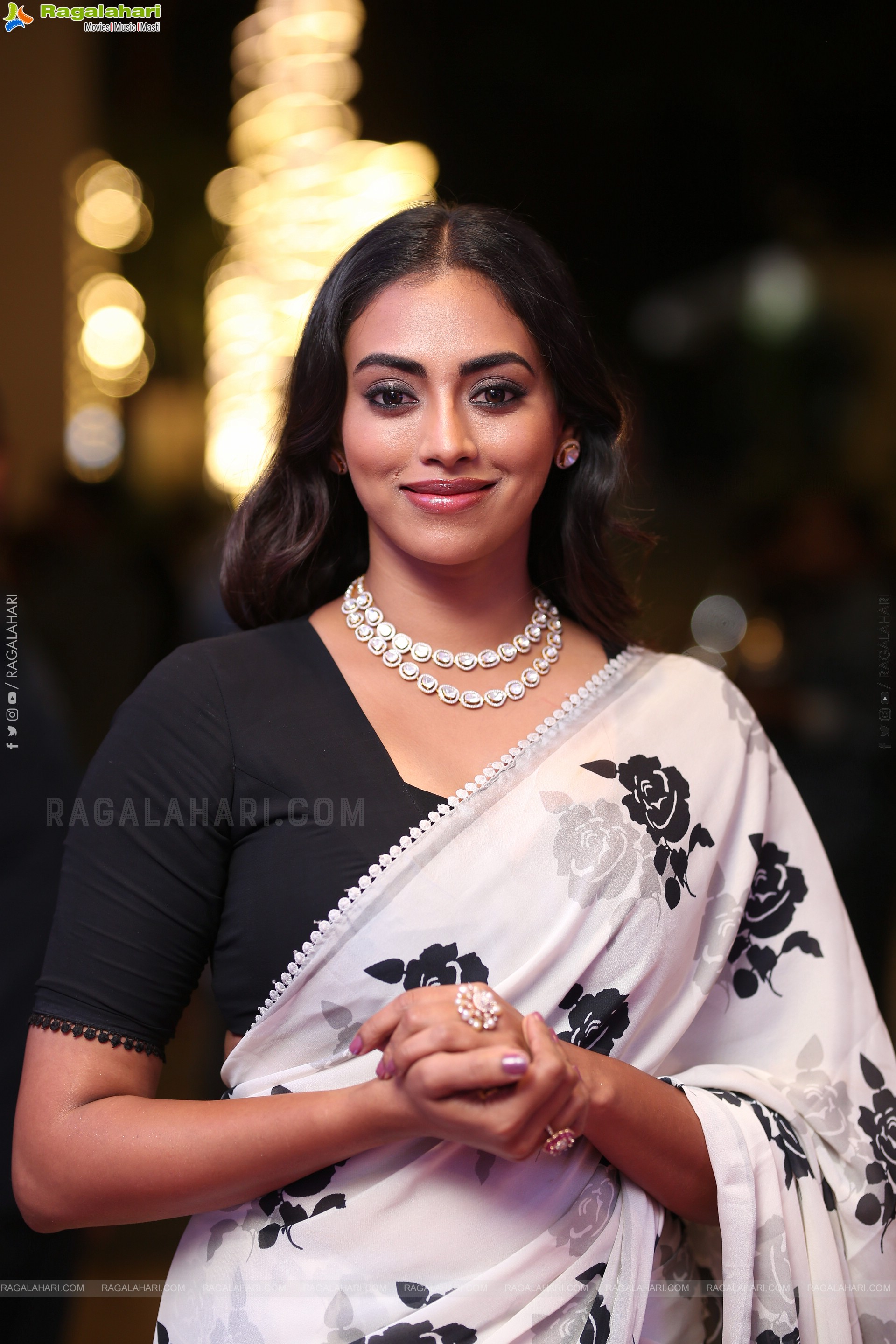 Kamakshi Bhaskarla at 12A Railway Colony Pre-release Event, HD Gallery