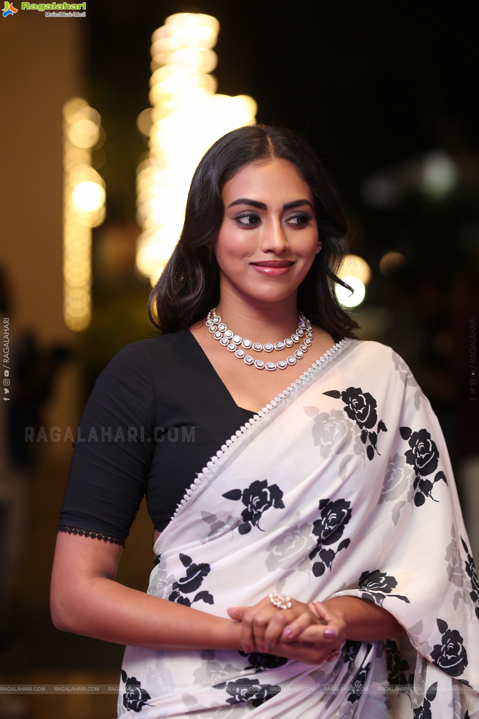 Kamakshi Bhaskarla at 12A Railway Colony Pre-release Event, HD Gallery