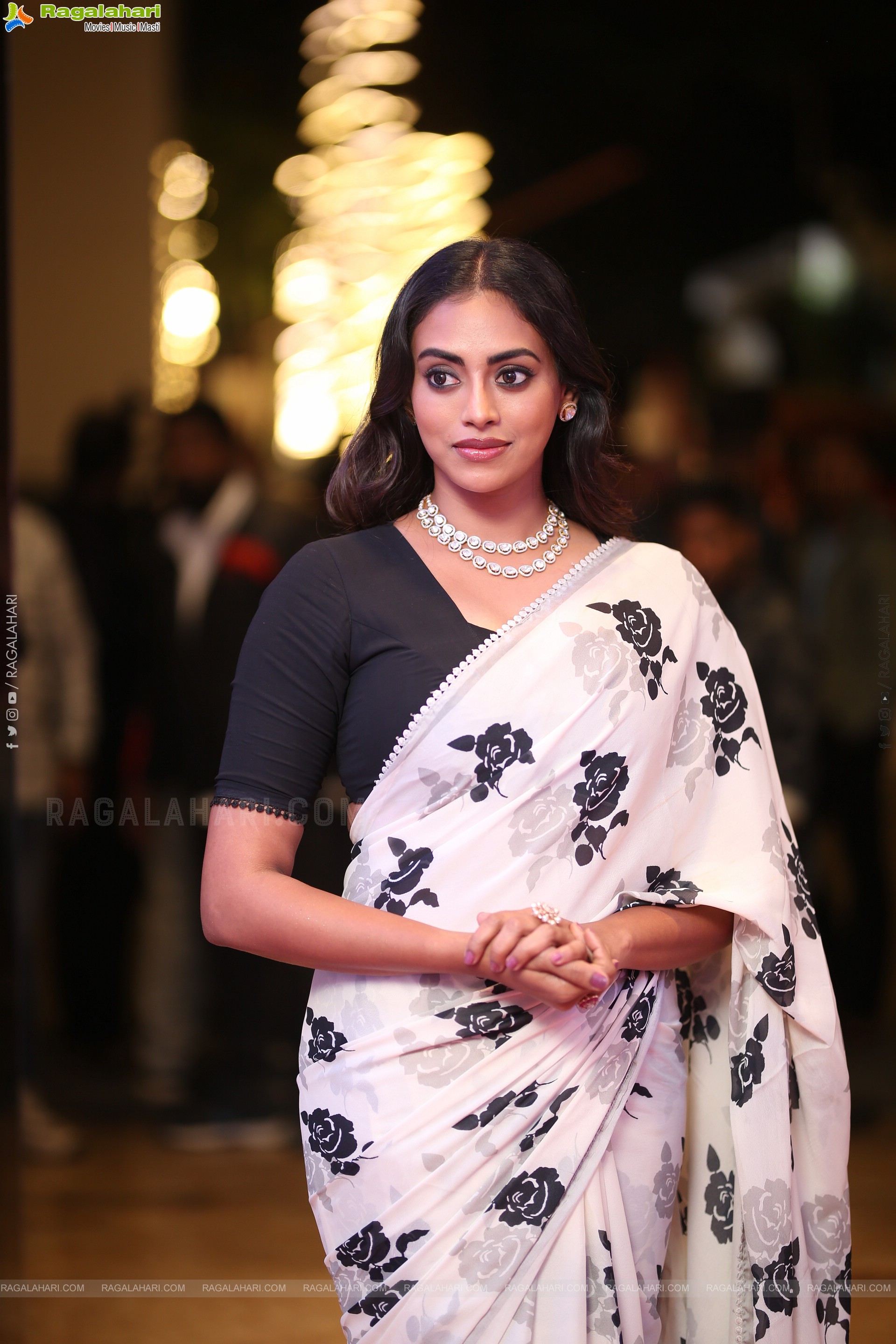 Kamakshi Bhaskarla at 12A Railway Colony Pre-release Event, HD Gallery