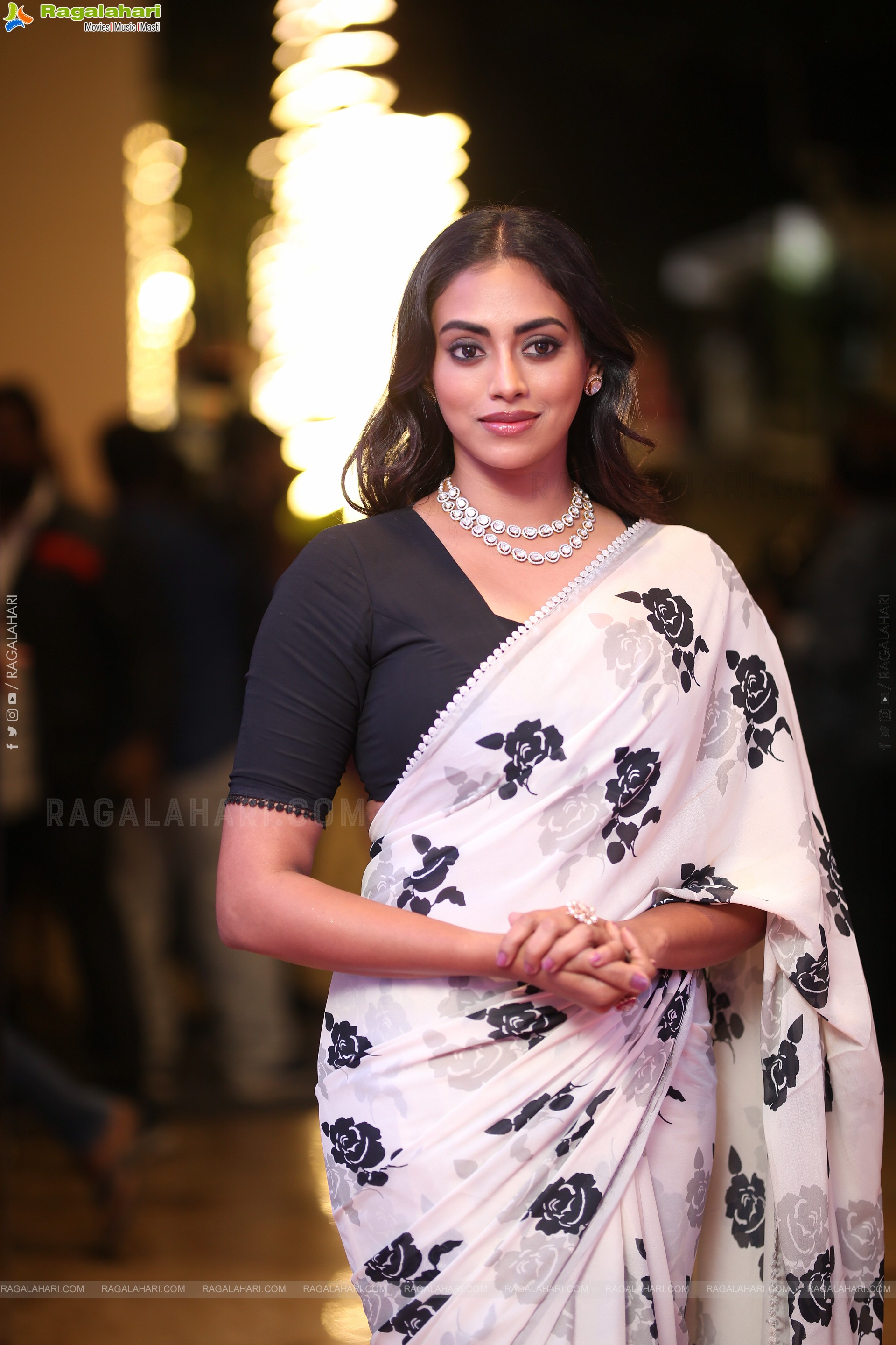 Kamakshi Bhaskarla at 12A Railway Colony Pre-release Event, HD Gallery