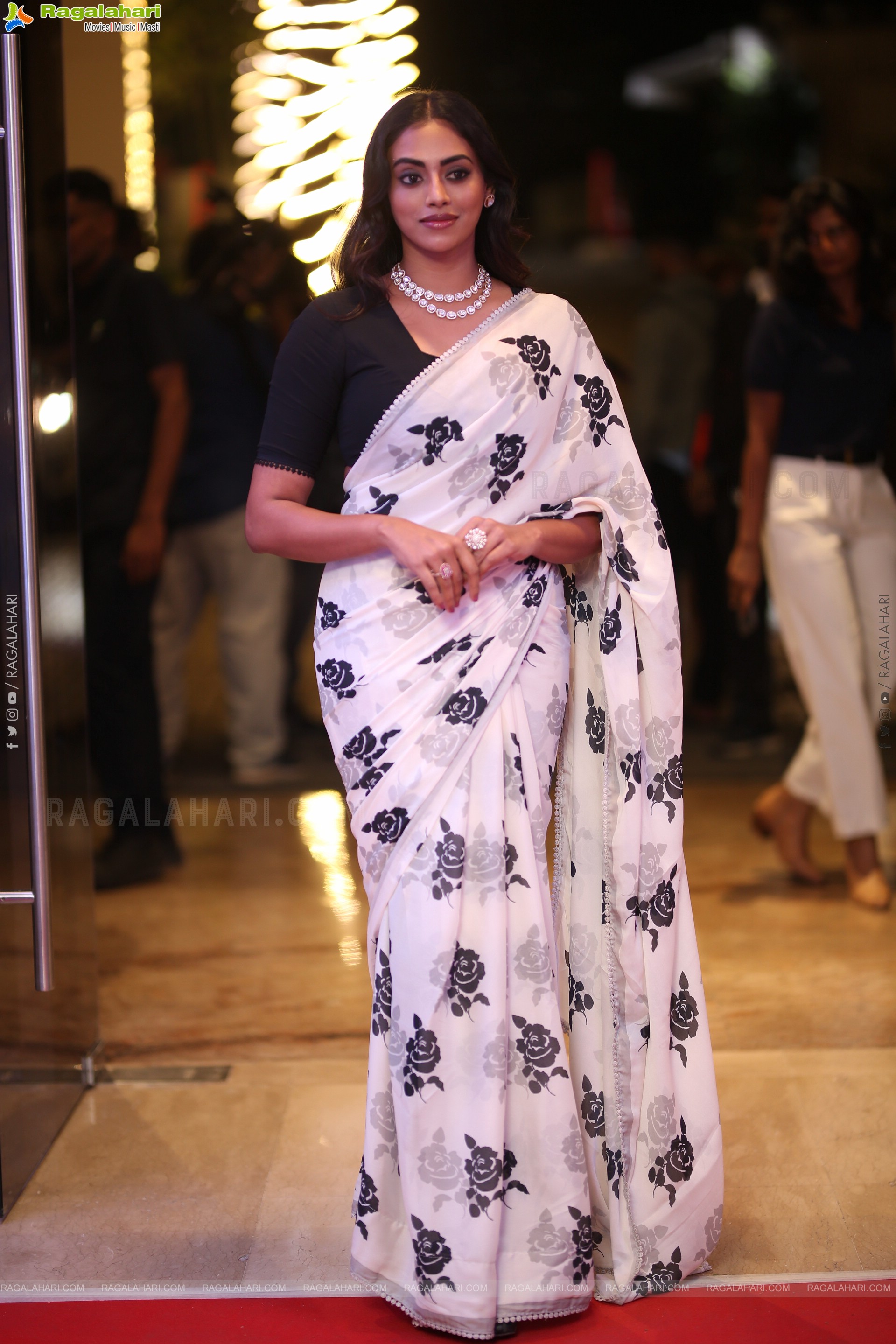 Kamakshi Bhaskarla at 12A Railway Colony Pre-release Event, HD Gallery