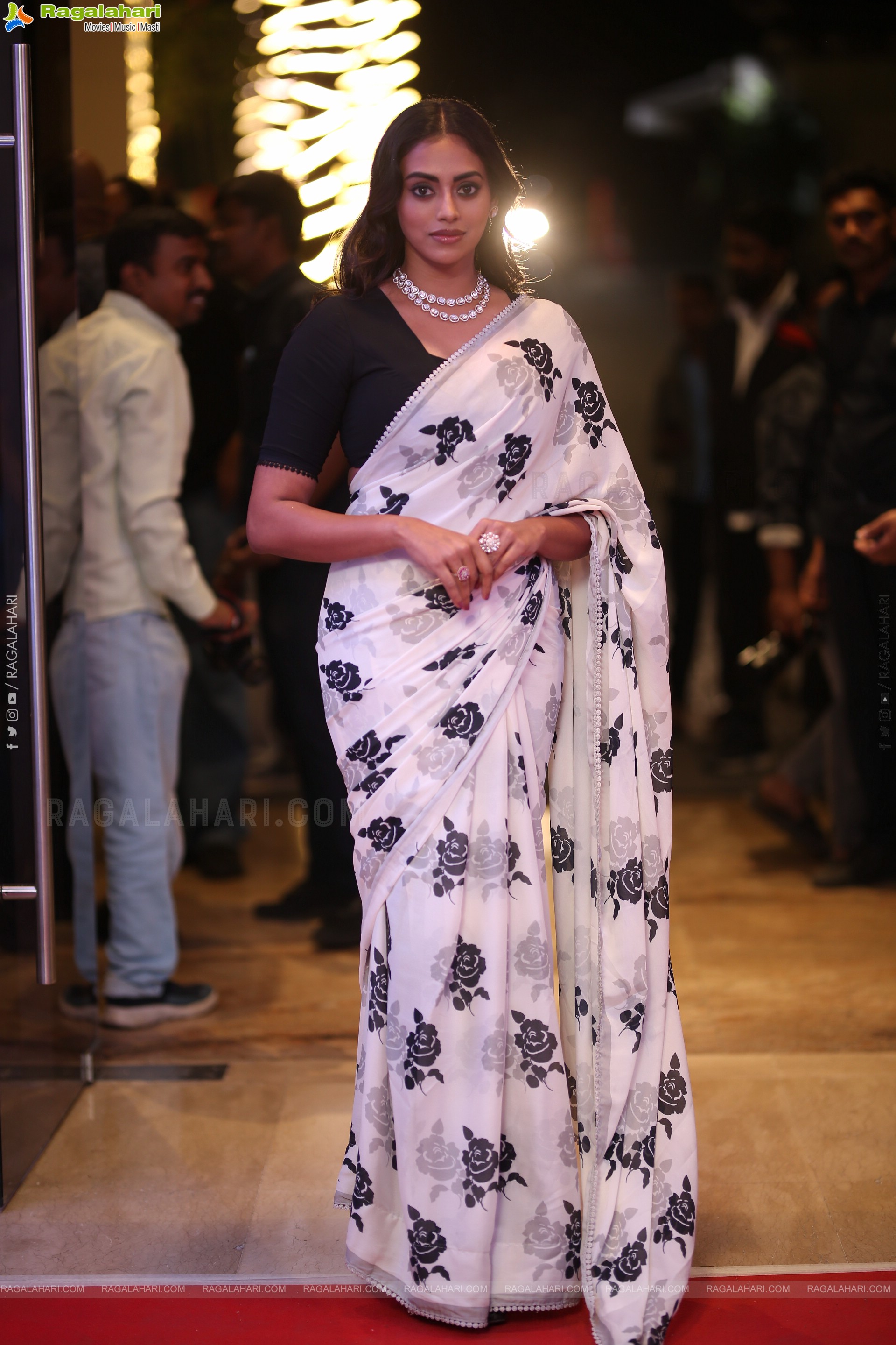 Kamakshi Bhaskarla at 12A Railway Colony Pre-release Event, HD Gallery