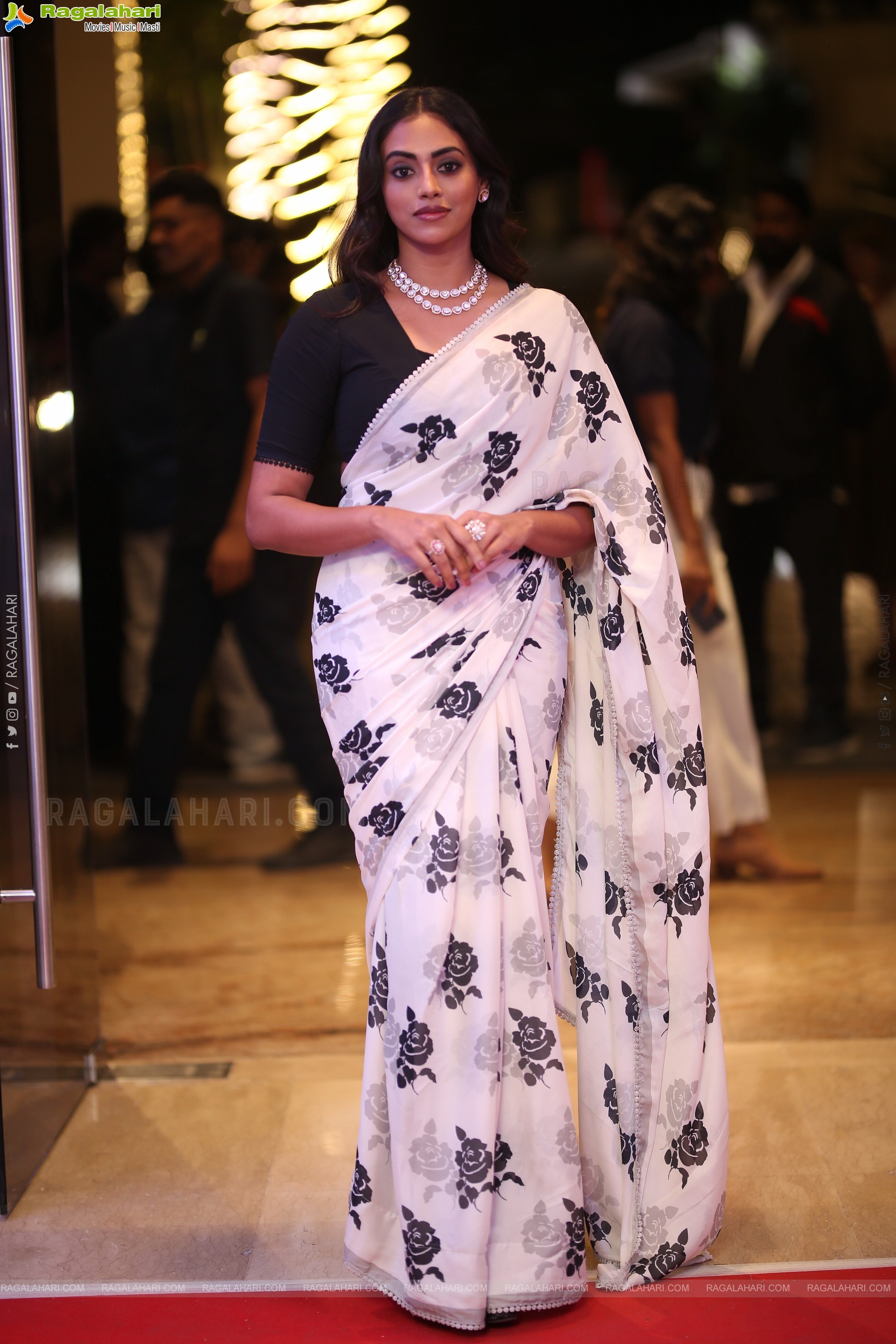 Kamakshi Bhaskarla at 12A Railway Colony Pre-release Event, HD Gallery