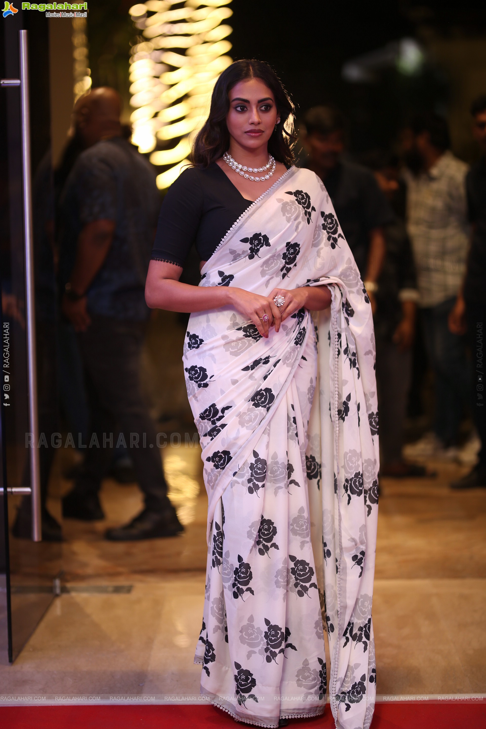 Kamakshi Bhaskarla at 12A Railway Colony Pre-release Event, HD Gallery