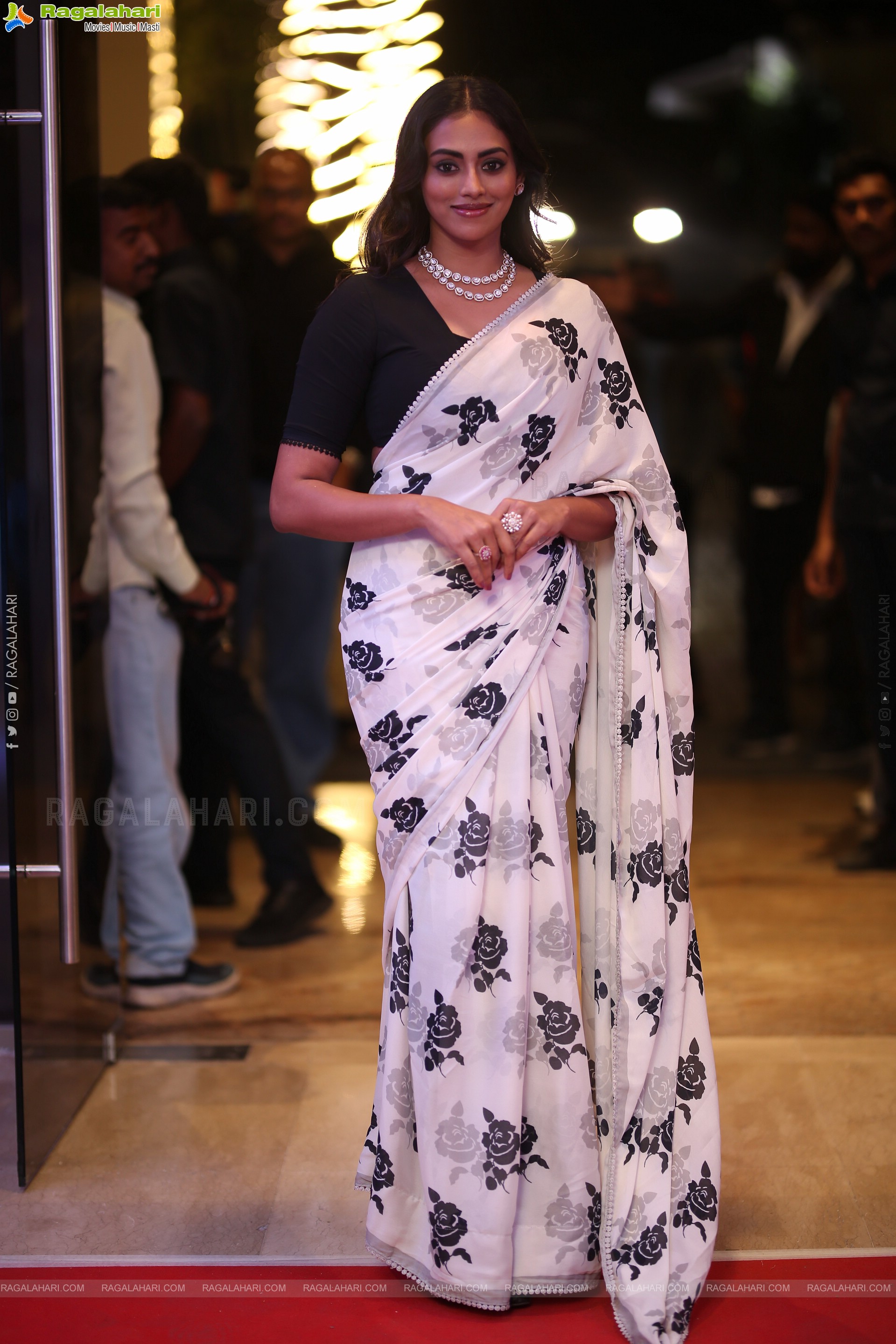 Kamakshi Bhaskarla at 12A Railway Colony Pre-release Event, HD Gallery