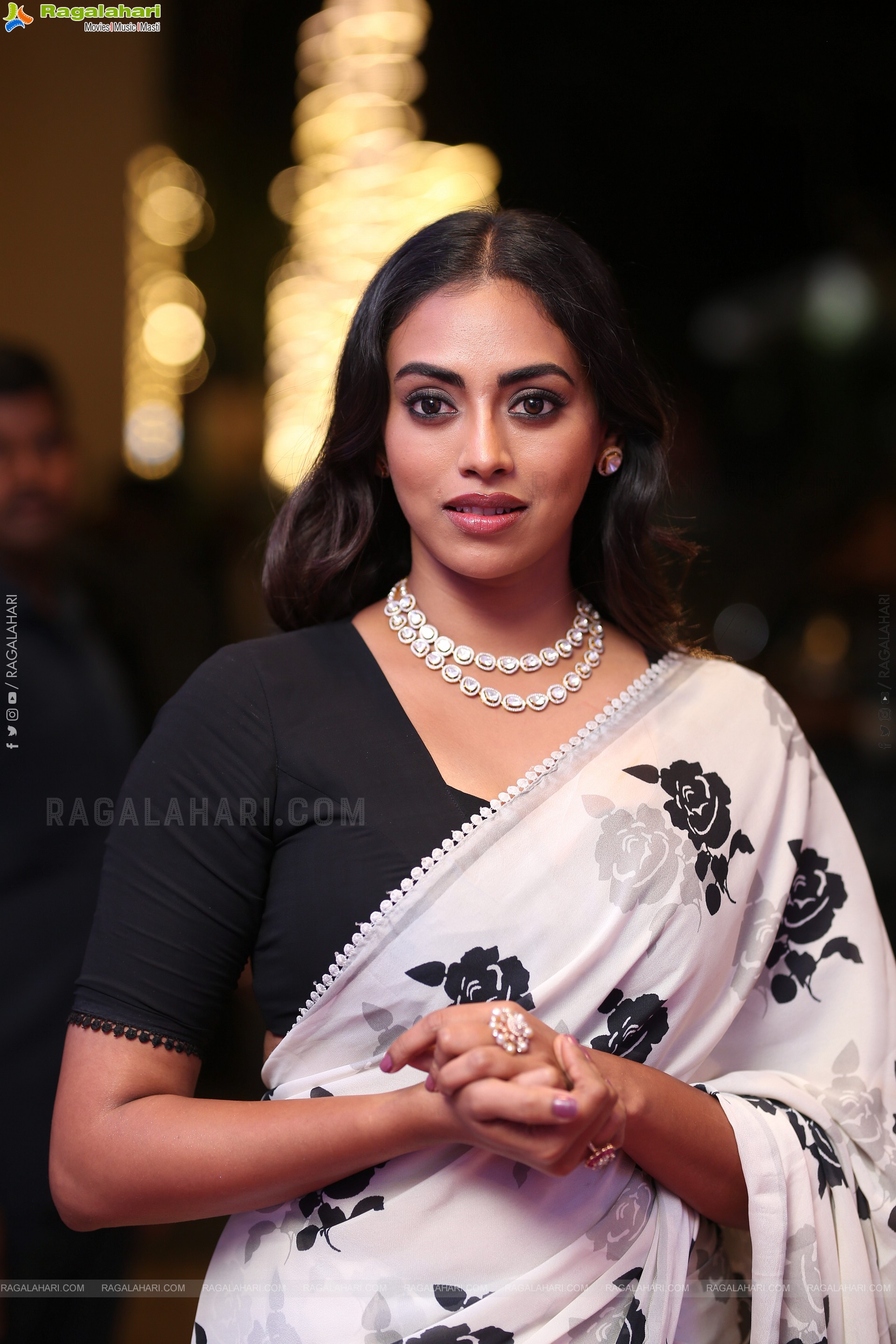 Kamakshi Bhaskarla at 12A Railway Colony Pre-release Event, HD Gallery