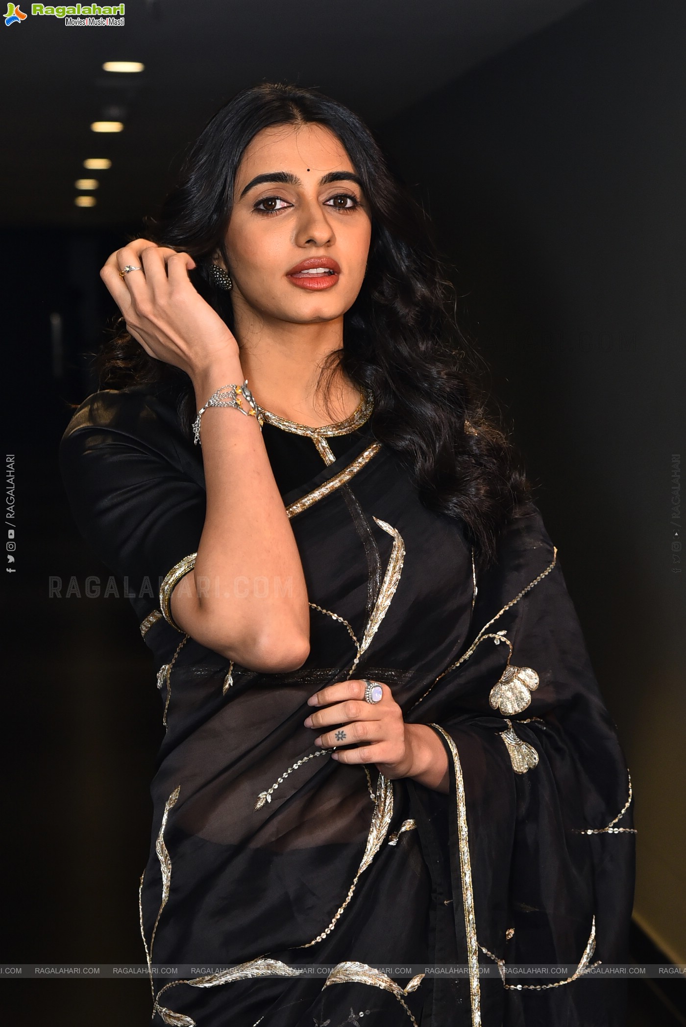 Maanasa Choudhary at Aaryan Movie Press Meet, HD Gallery