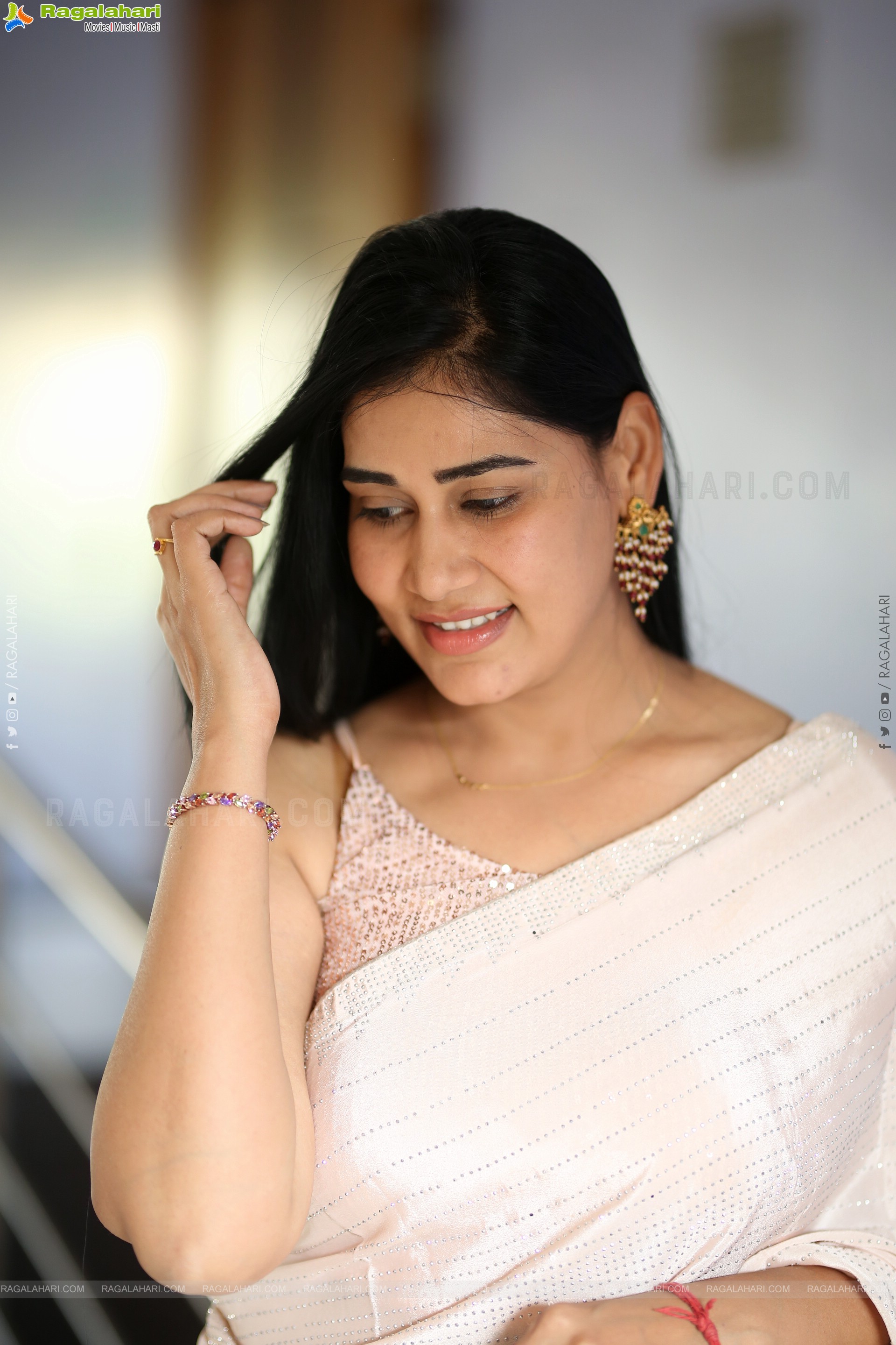 Priya Deshpag at Sandigdham Teaser Launch, HD Gallery