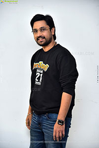 Raj Tarun at Paanch Minar Movie Interview, HD Gallery