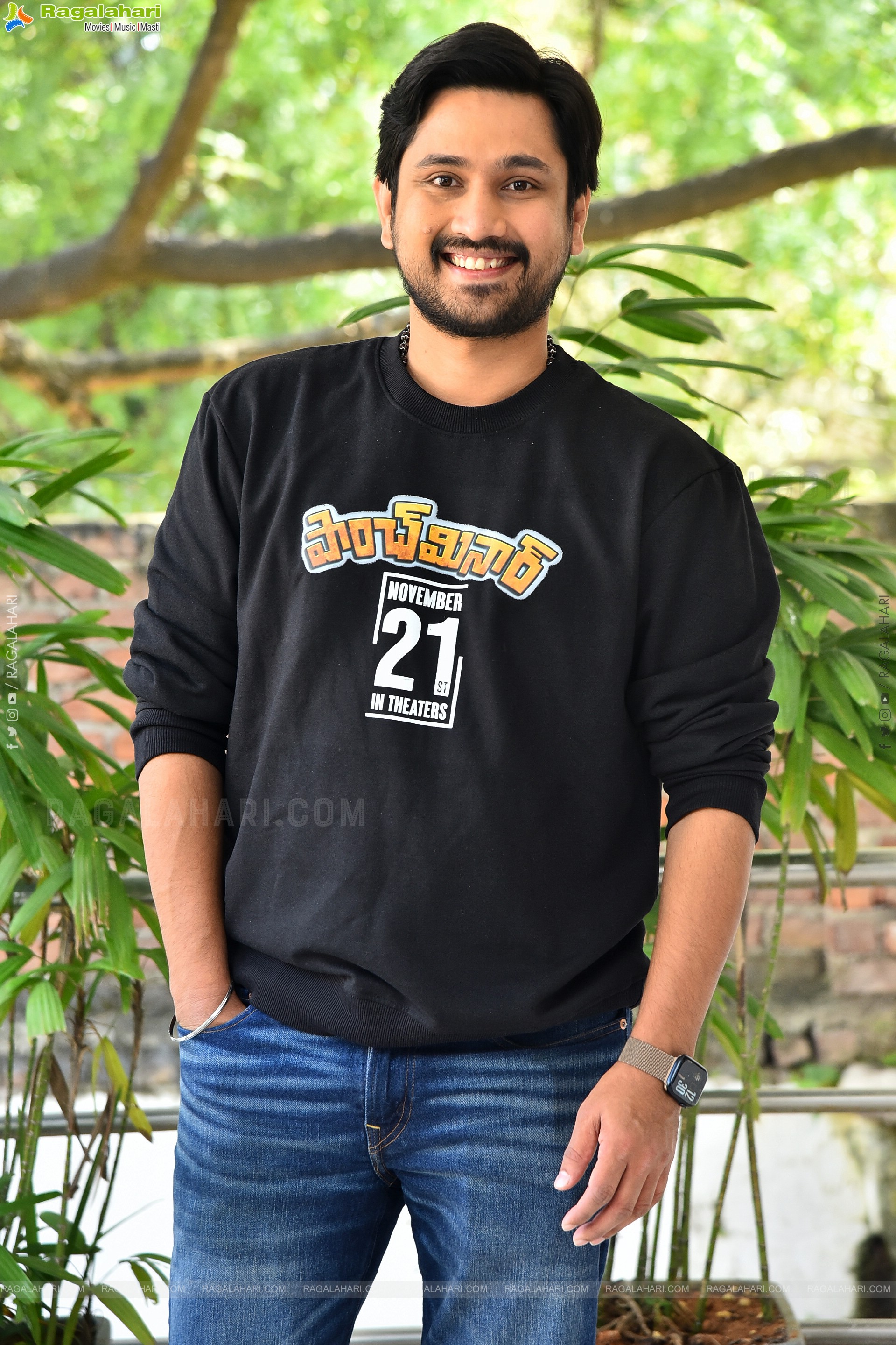 Raj Tarun at Paanch Minar Movie Interview, HD Gallery