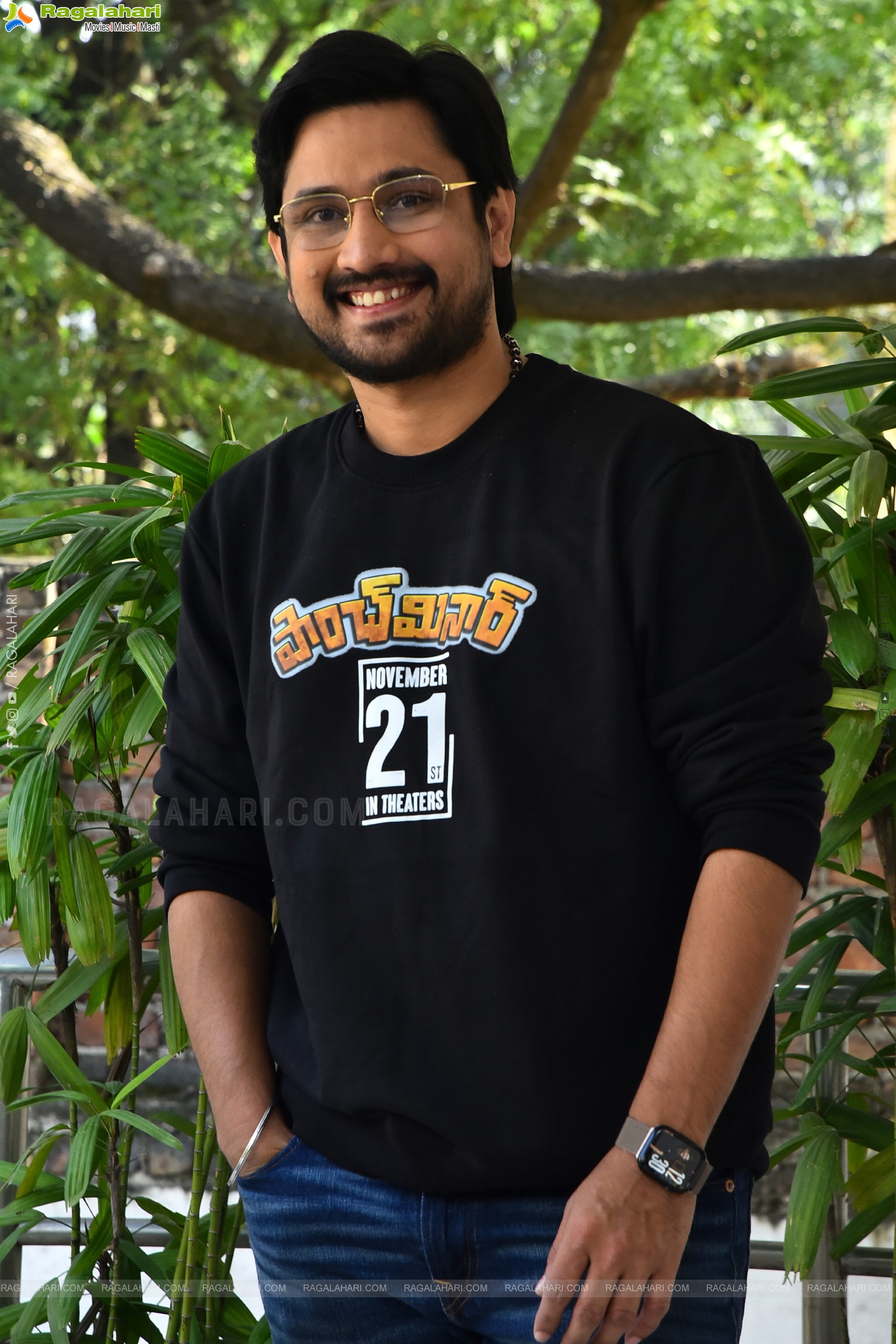Raj Tarun at Paanch Minar Movie Interview, HD Gallery