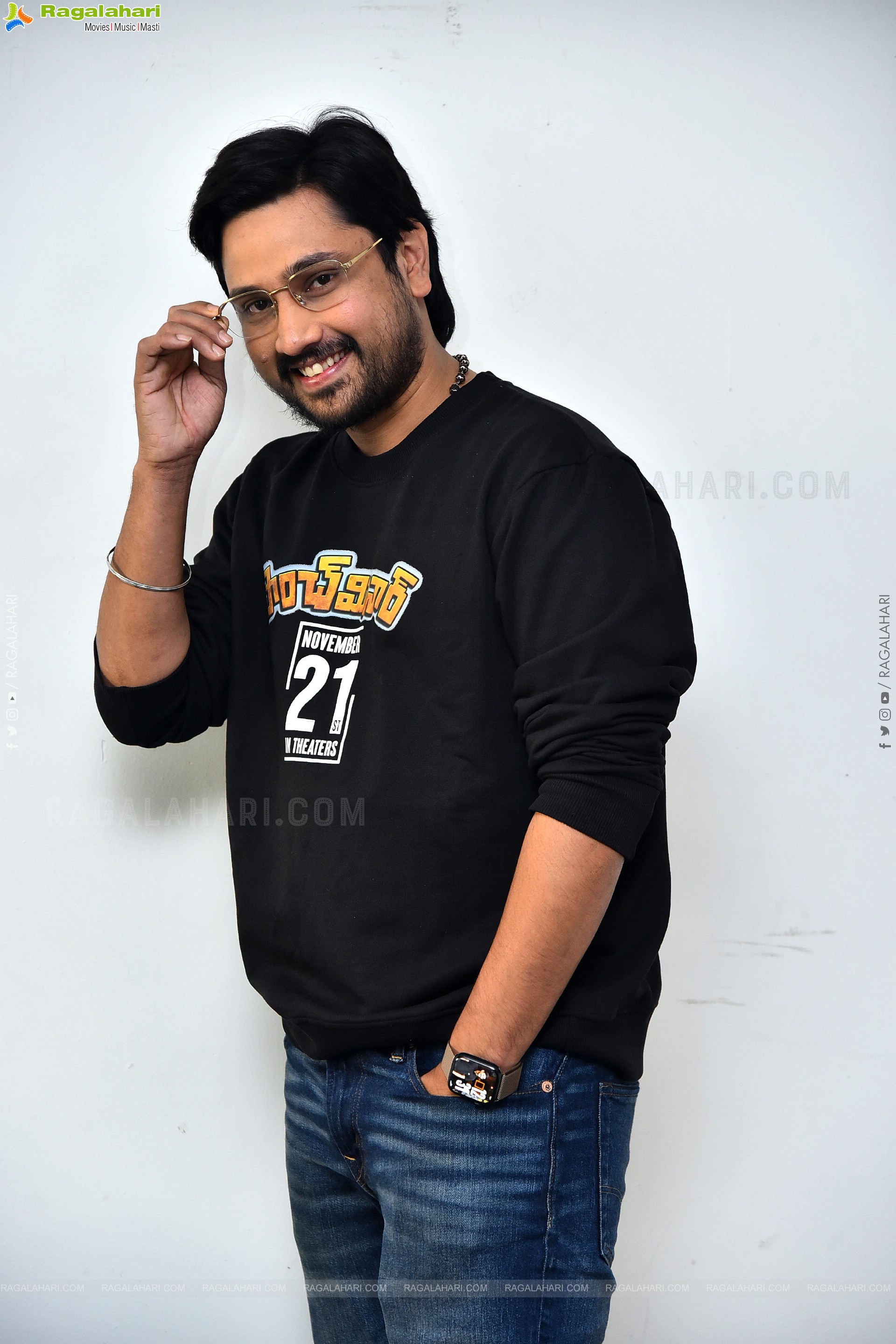 Raj Tarun at Paanch Minar Movie Interview, HD Gallery