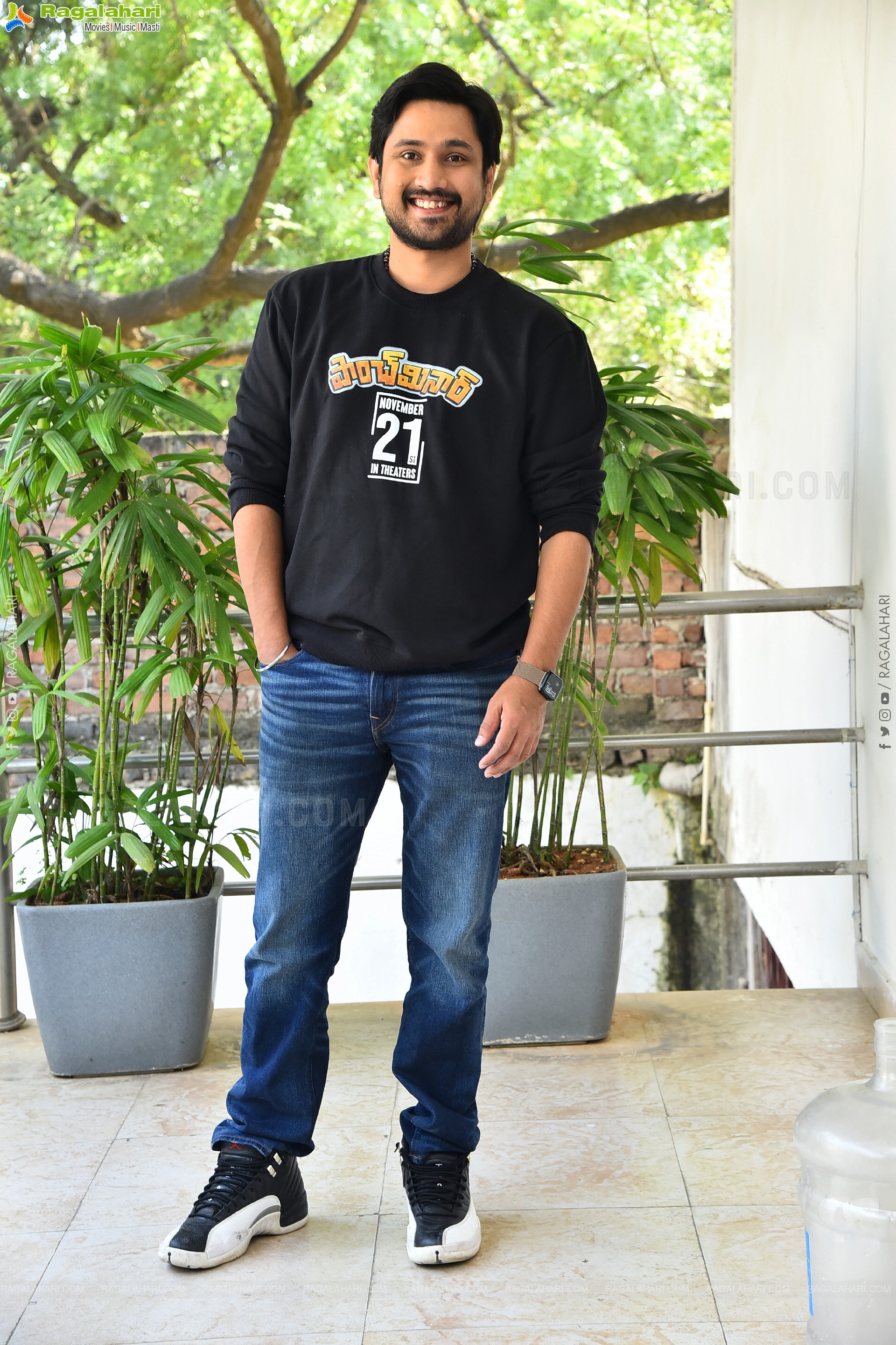Raj Tarun at Paanch Minar Movie Interview, HD Gallery