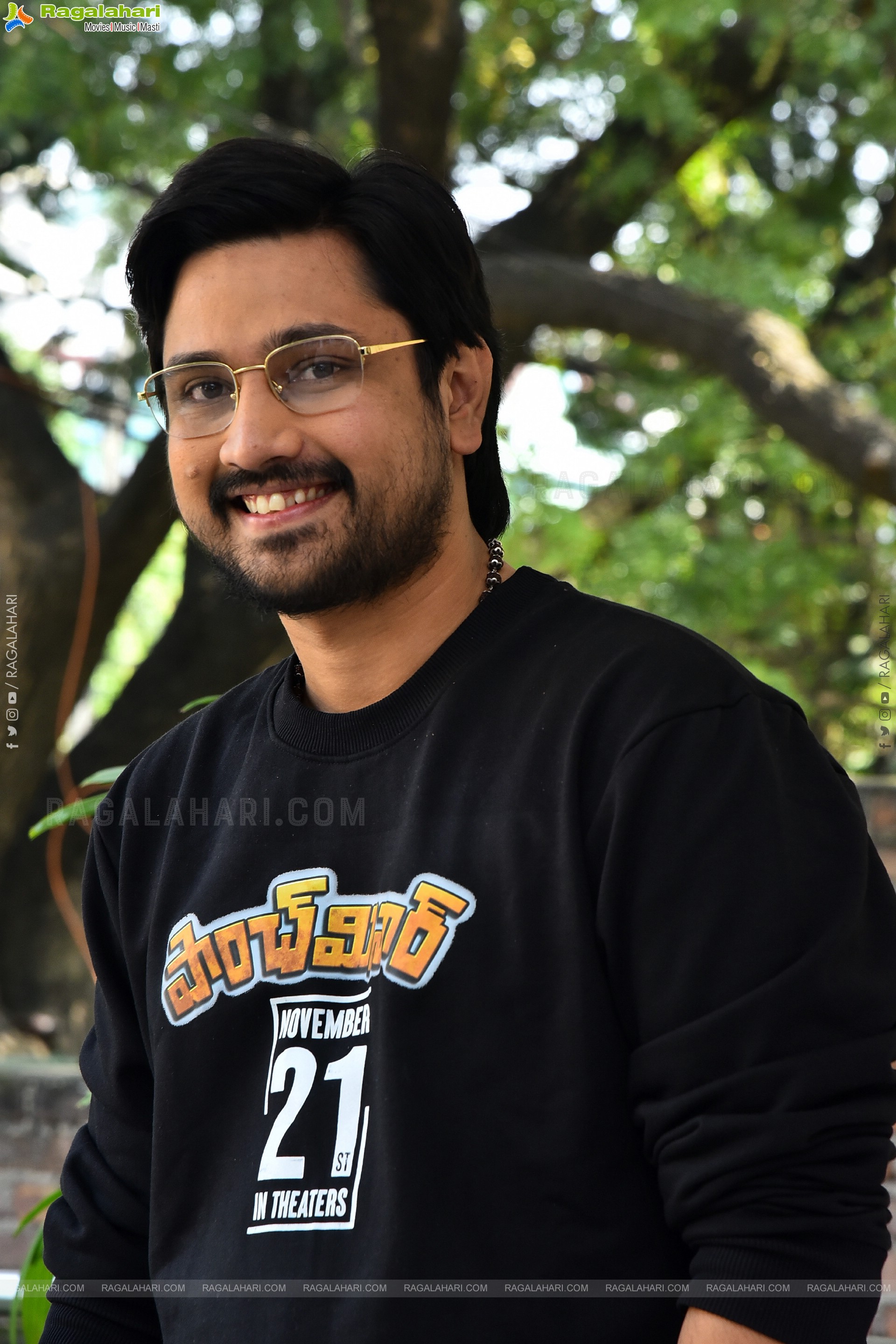 Raj Tarun at Paanch Minar Movie Interview, HD Gallery