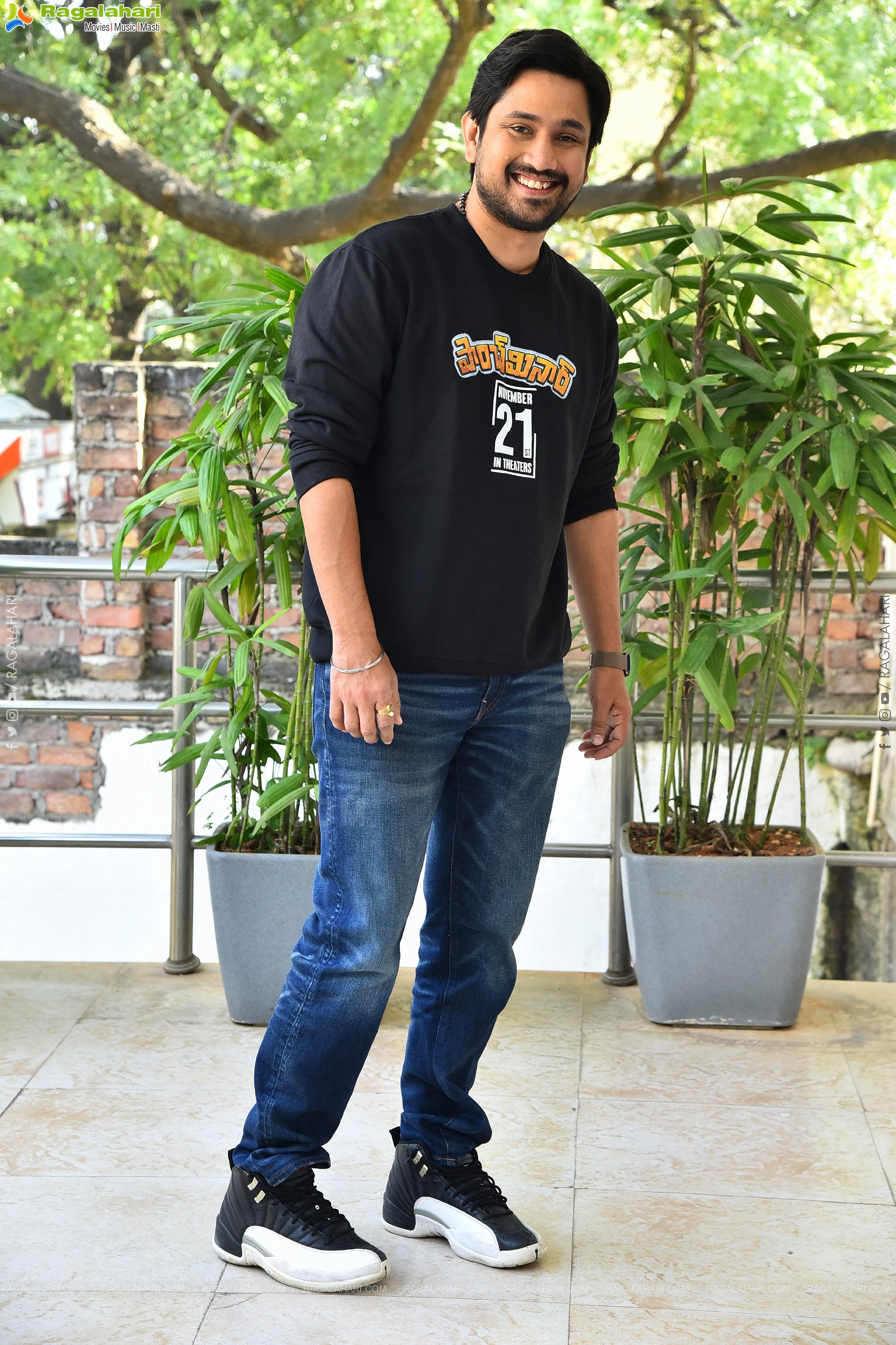 Raj Tarun at Paanch Minar Movie Interview, HD Gallery