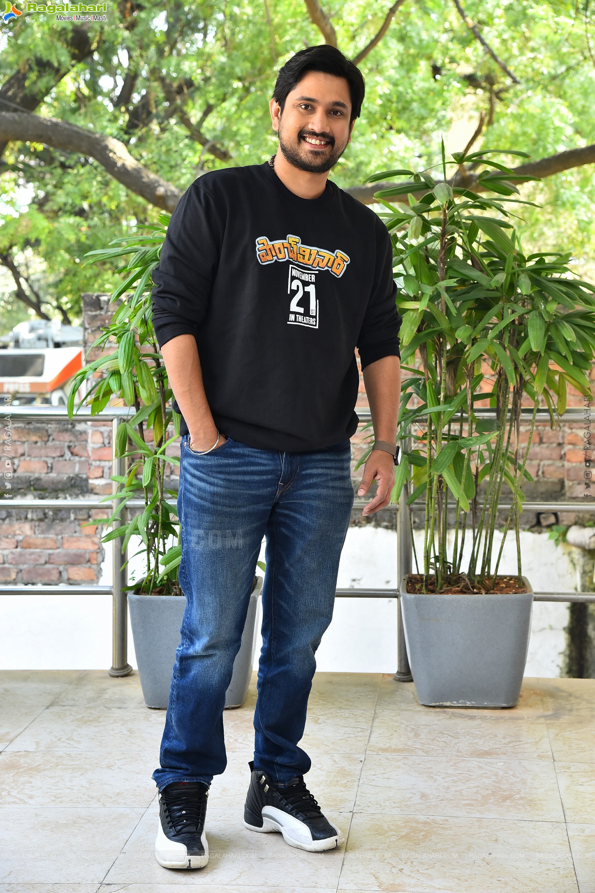 Raj Tarun at Paanch Minar Movie Interview, HD Gallery