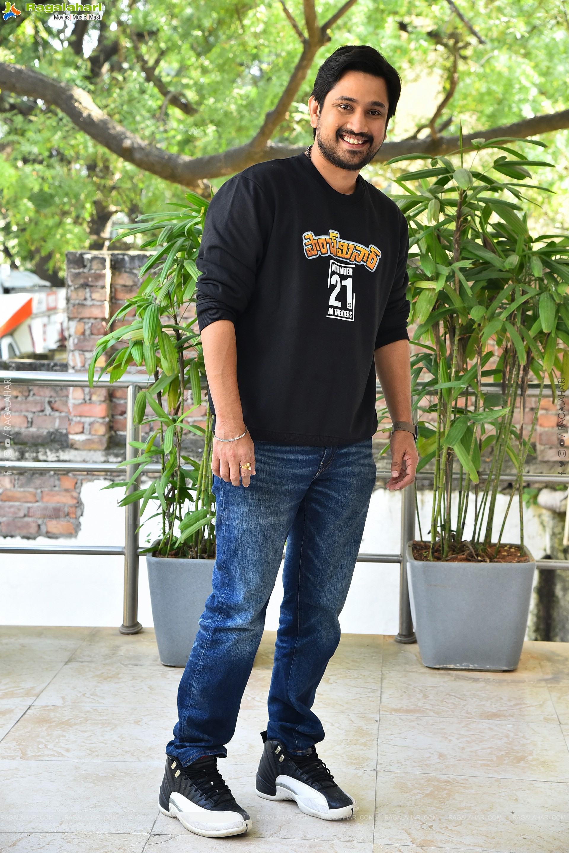 Raj Tarun at Paanch Minar Movie Interview, HD Gallery
