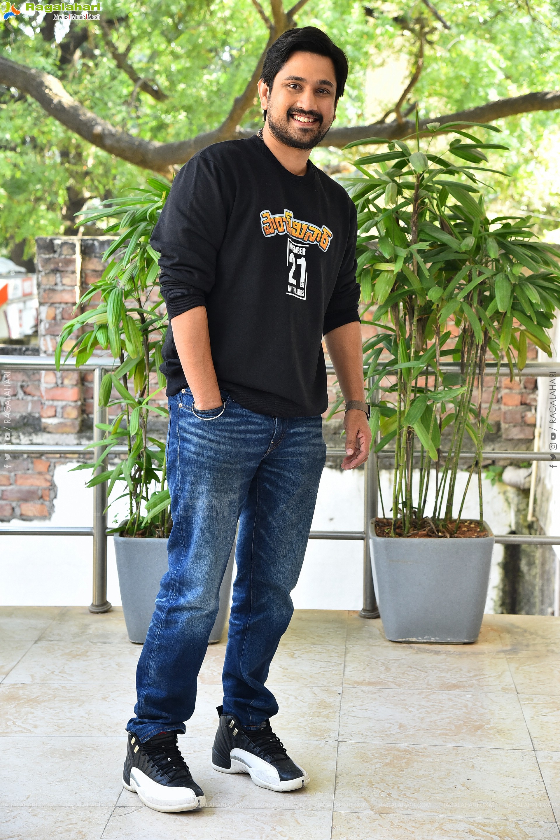 Raj Tarun at Paanch Minar Movie Interview, HD Gallery