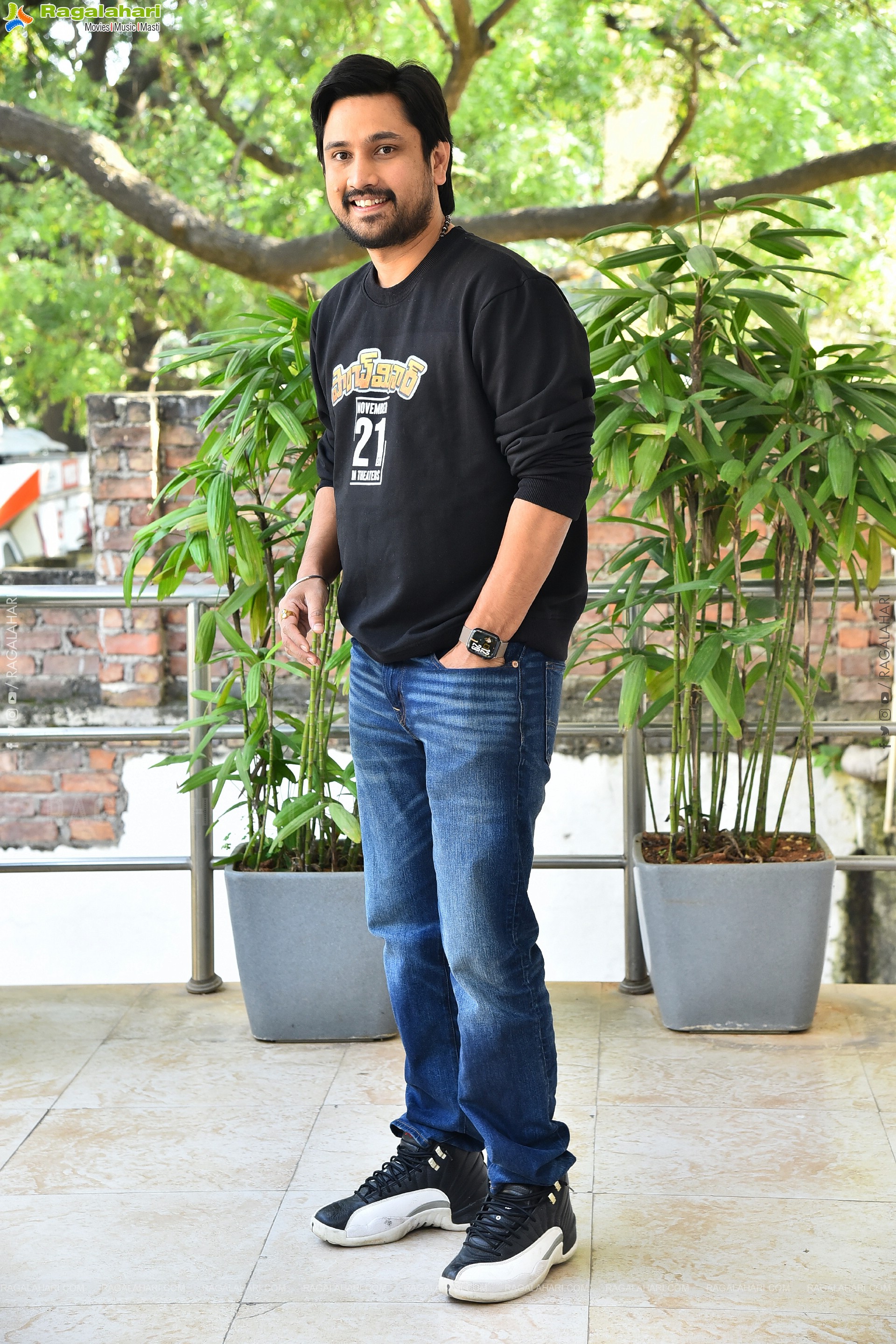 Raj Tarun at Paanch Minar Movie Interview, HD Gallery