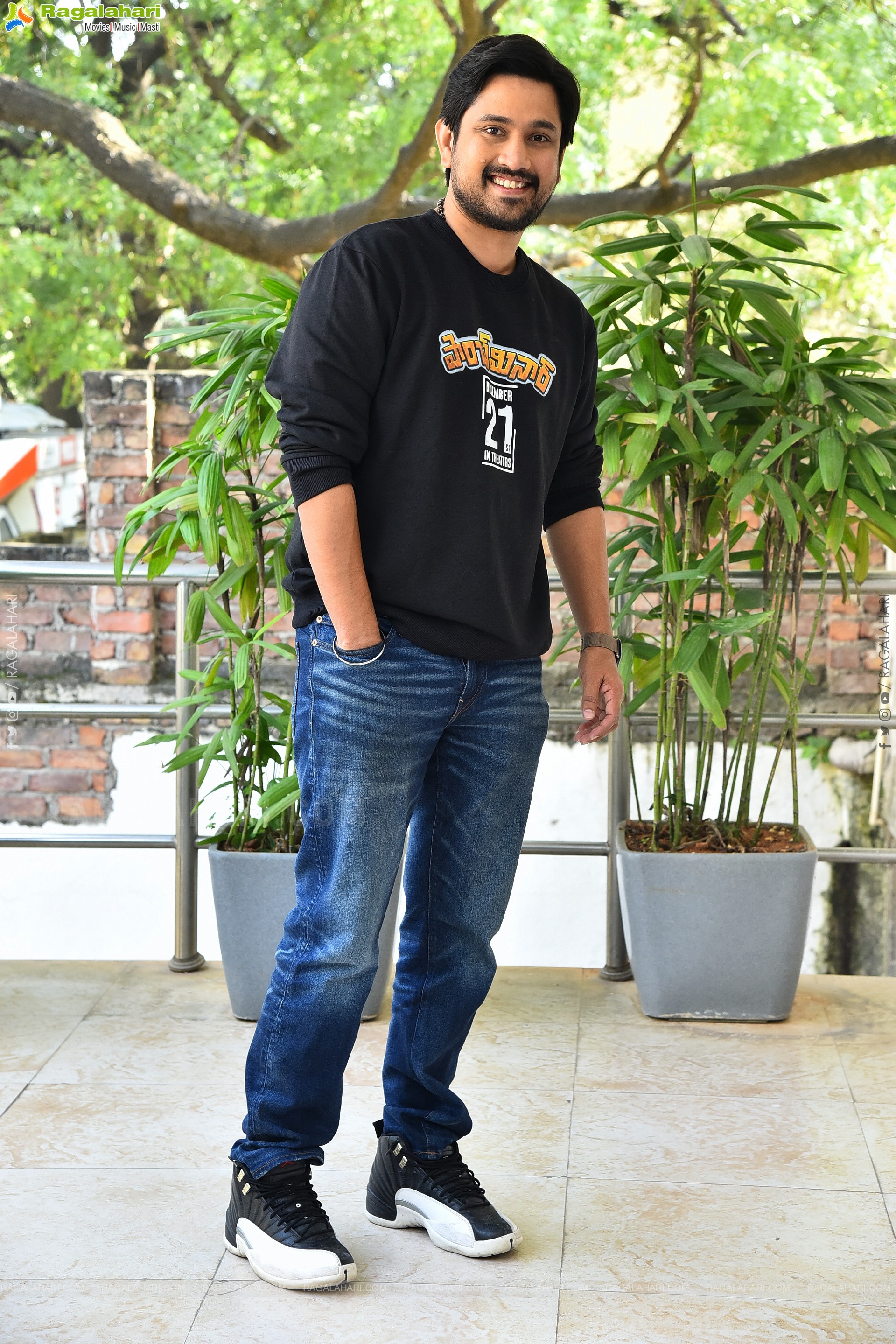 Raj Tarun at Paanch Minar Movie Interview, HD Gallery