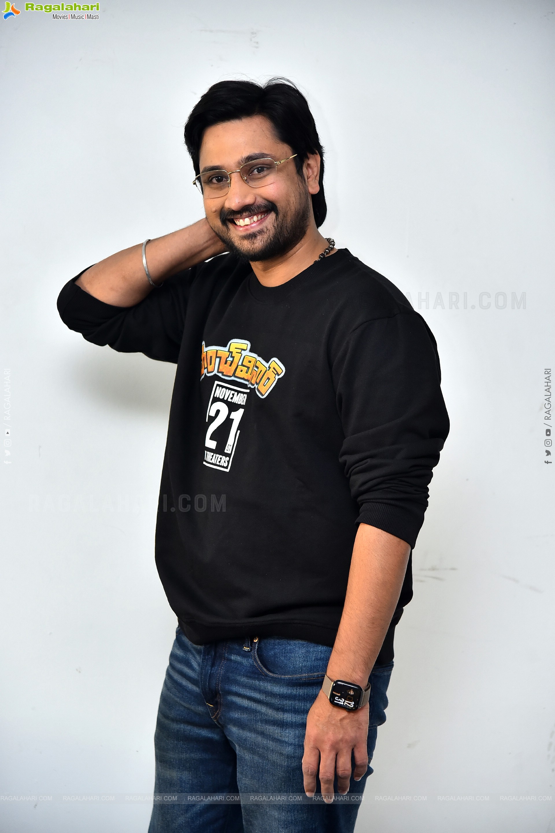 Raj Tarun at Paanch Minar Movie Interview, HD Gallery