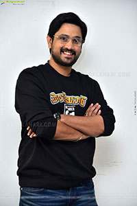 Raj Tarun at Paanch Minar Movie Interview, HD Gallery