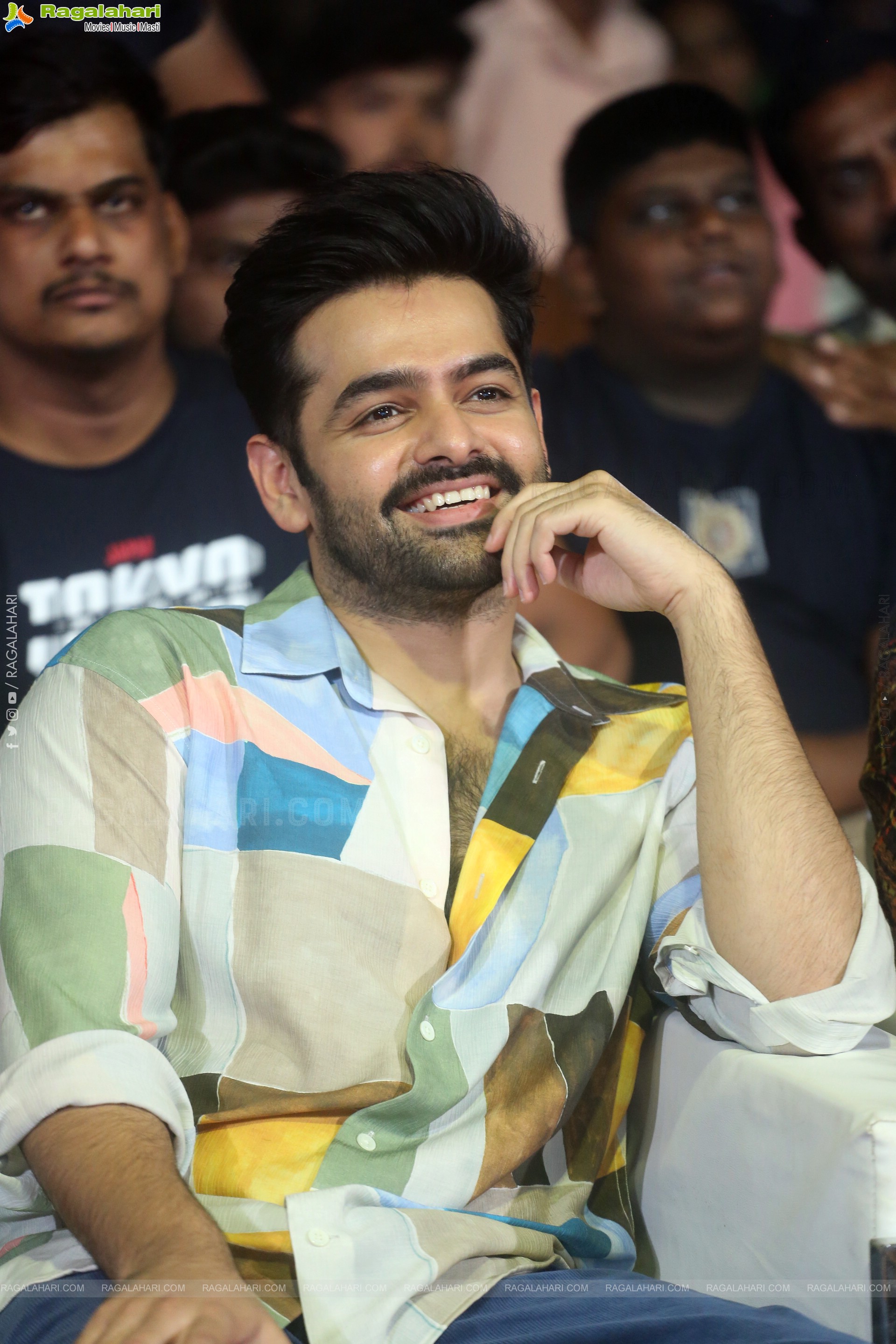 Ram Pothineni at Andhra King Taluka Trailer Launch, HD Gallery