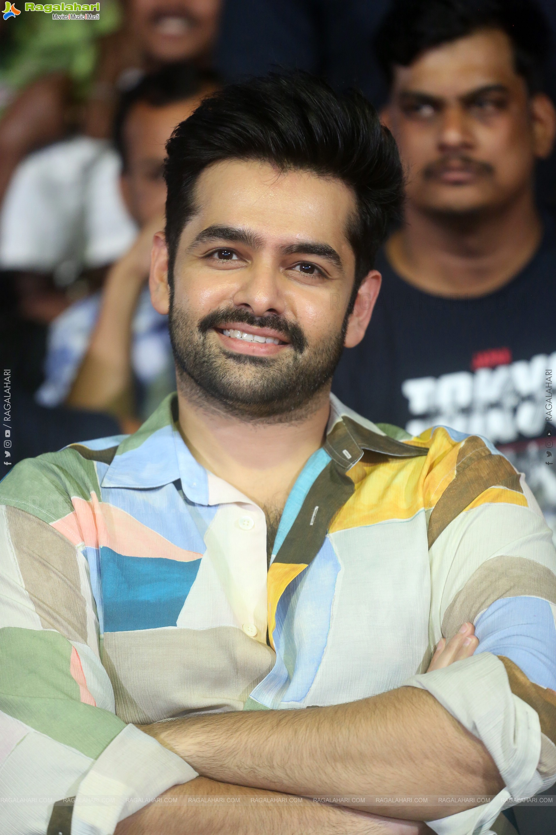 Ram Pothineni at Andhra King Taluka Trailer Launch, HD Gallery