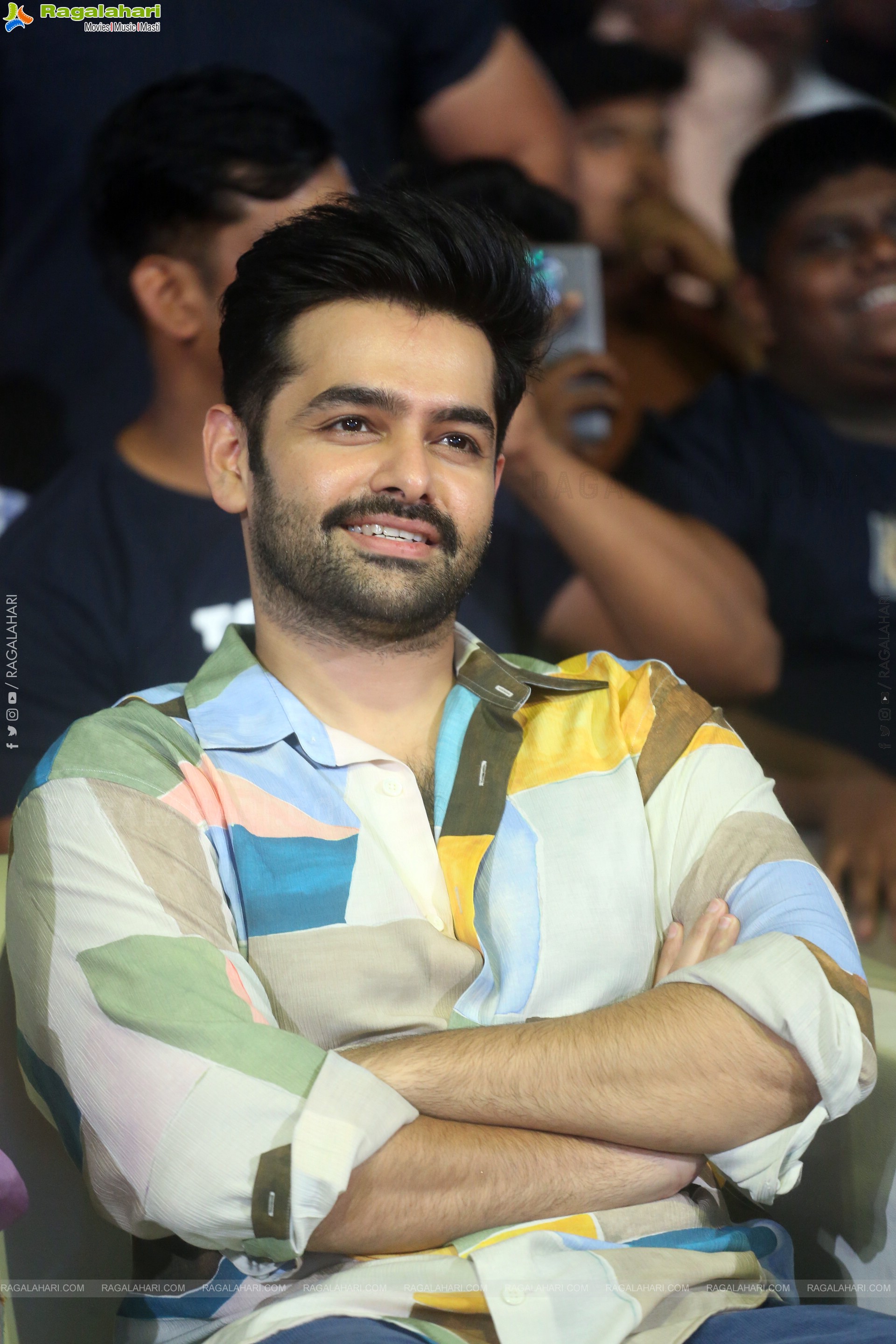 Ram Pothineni at Andhra King Taluka Trailer Launch, HD Gallery