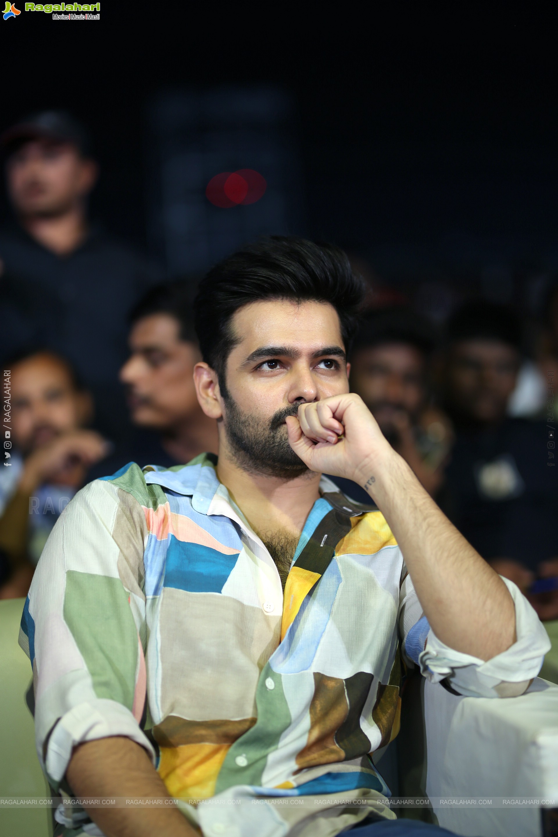 Ram Pothineni at Andhra King Taluka Trailer Launch, HD Gallery
