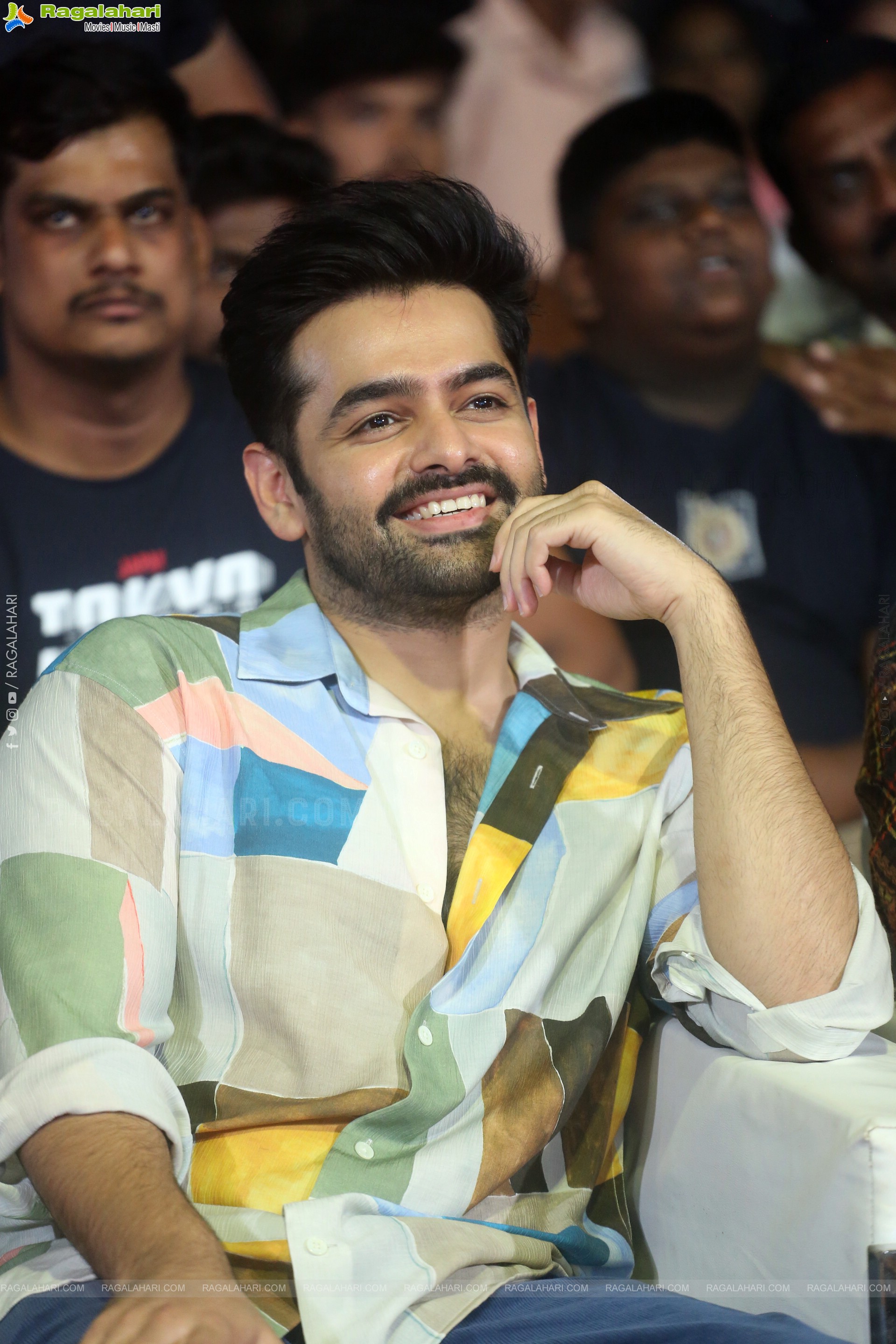 Ram Pothineni at Andhra King Taluka Trailer Launch, HD Gallery