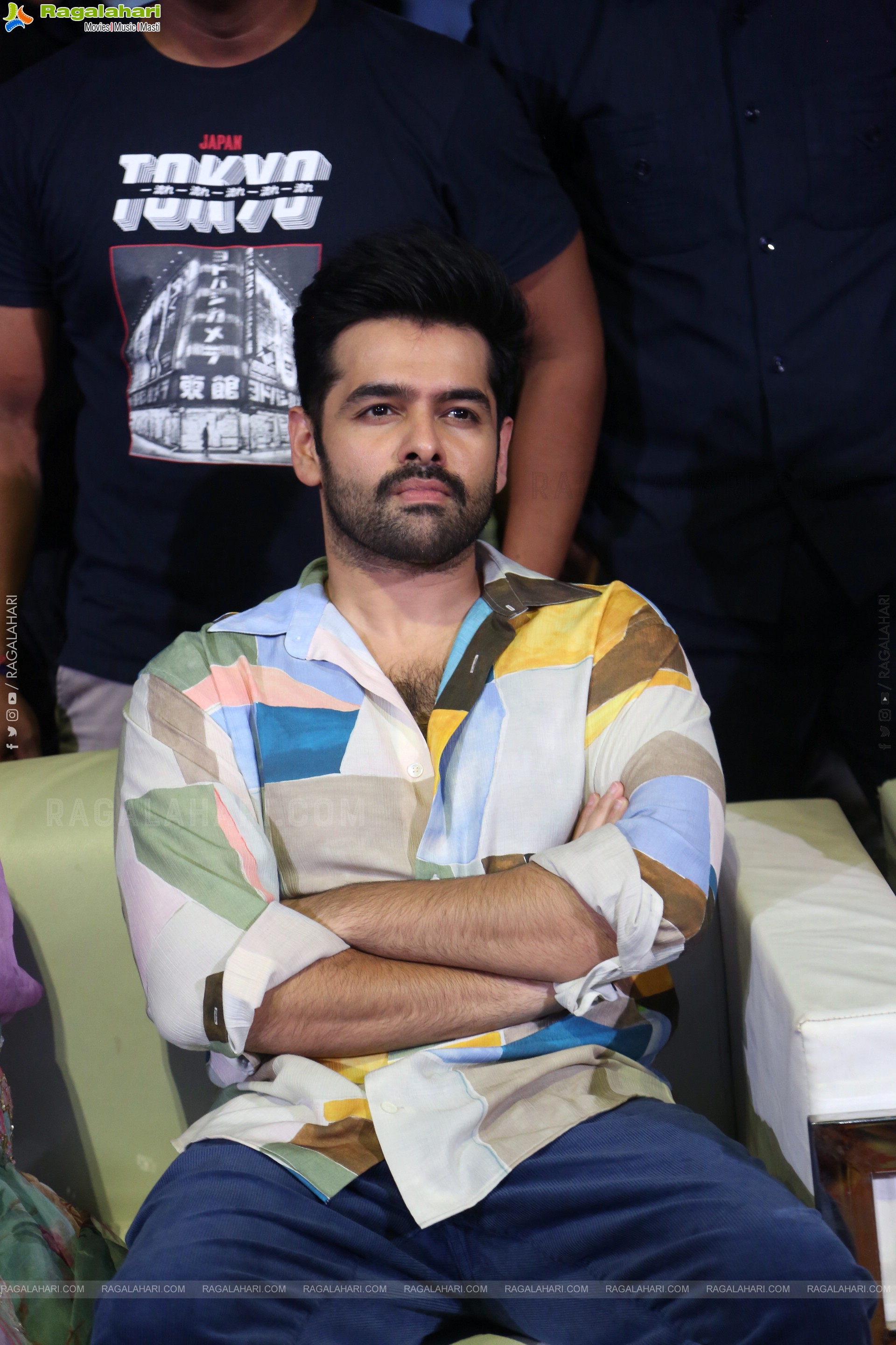 Ram Pothineni at Andhra King Taluka Trailer Launch, HD Gallery