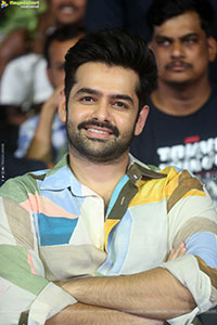 Ram Pothineni at Andhra King Taluka Trailer Launch