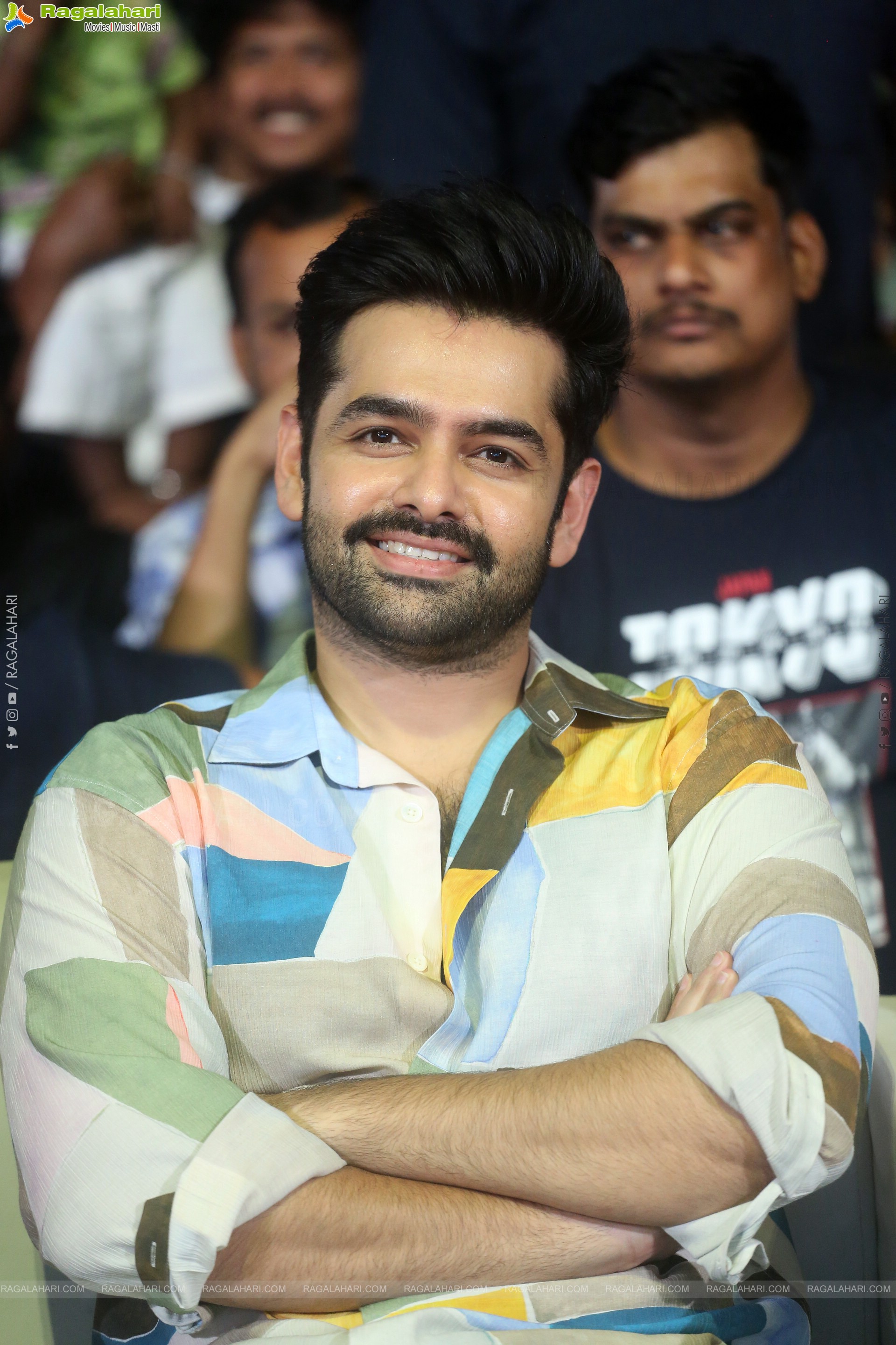 Ram Pothineni at Andhra King Taluka Trailer Launch, HD Gallery