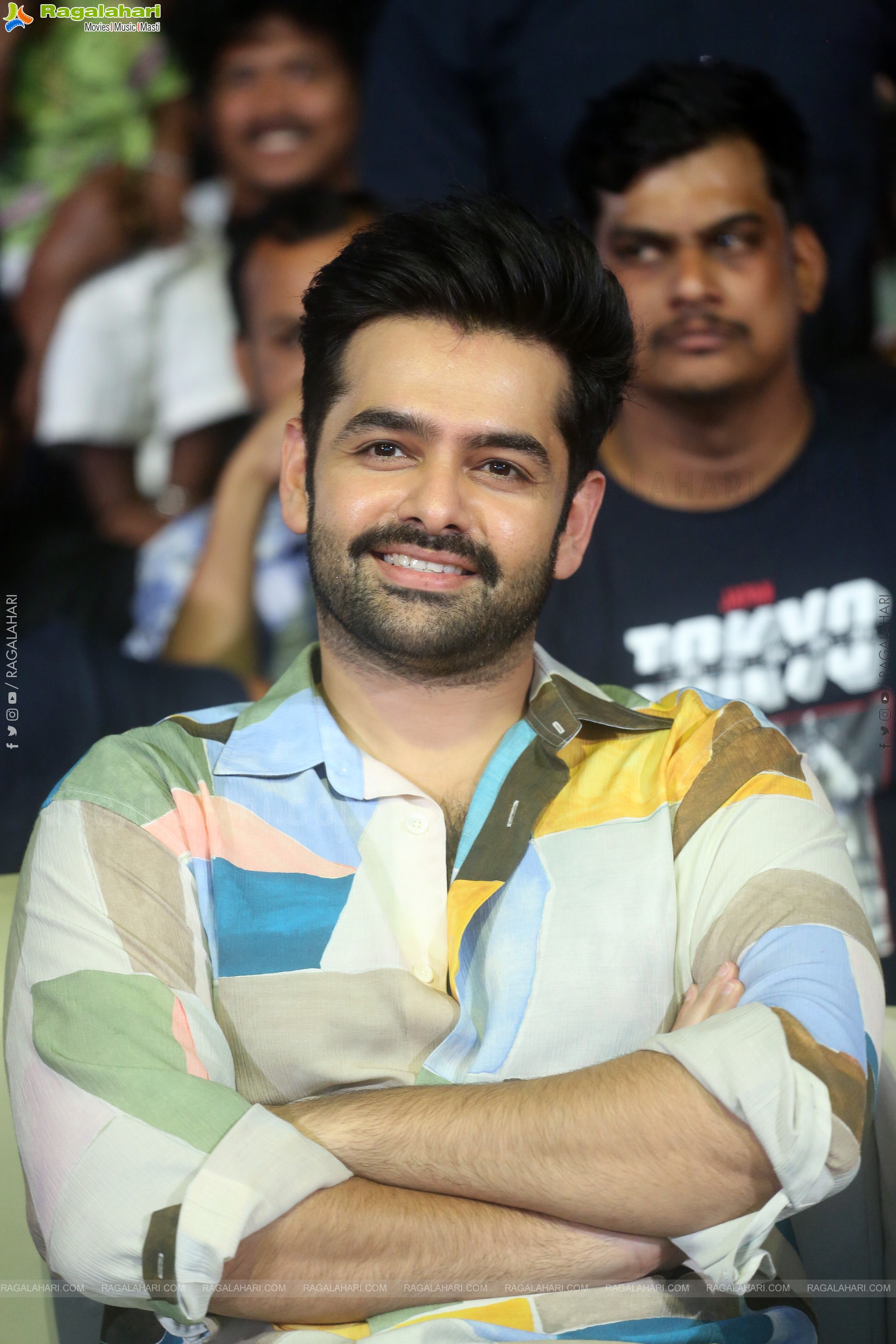 Ram Pothineni at Andhra King Taluka Trailer Launch, HD Gallery