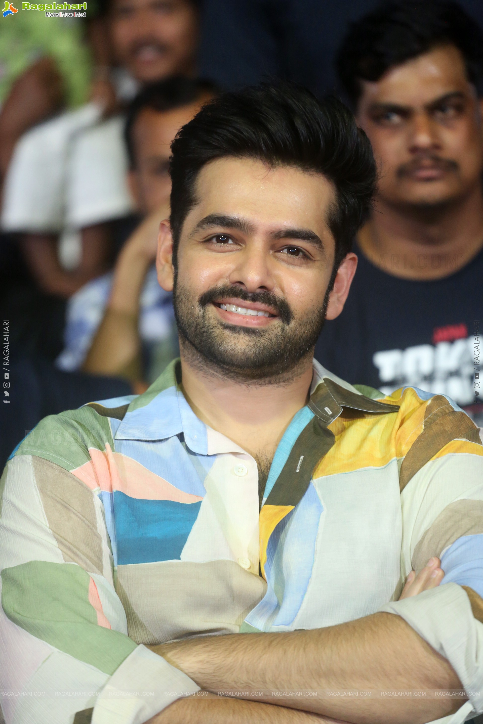 Ram Pothineni at Andhra King Taluka Trailer Launch, HD Gallery