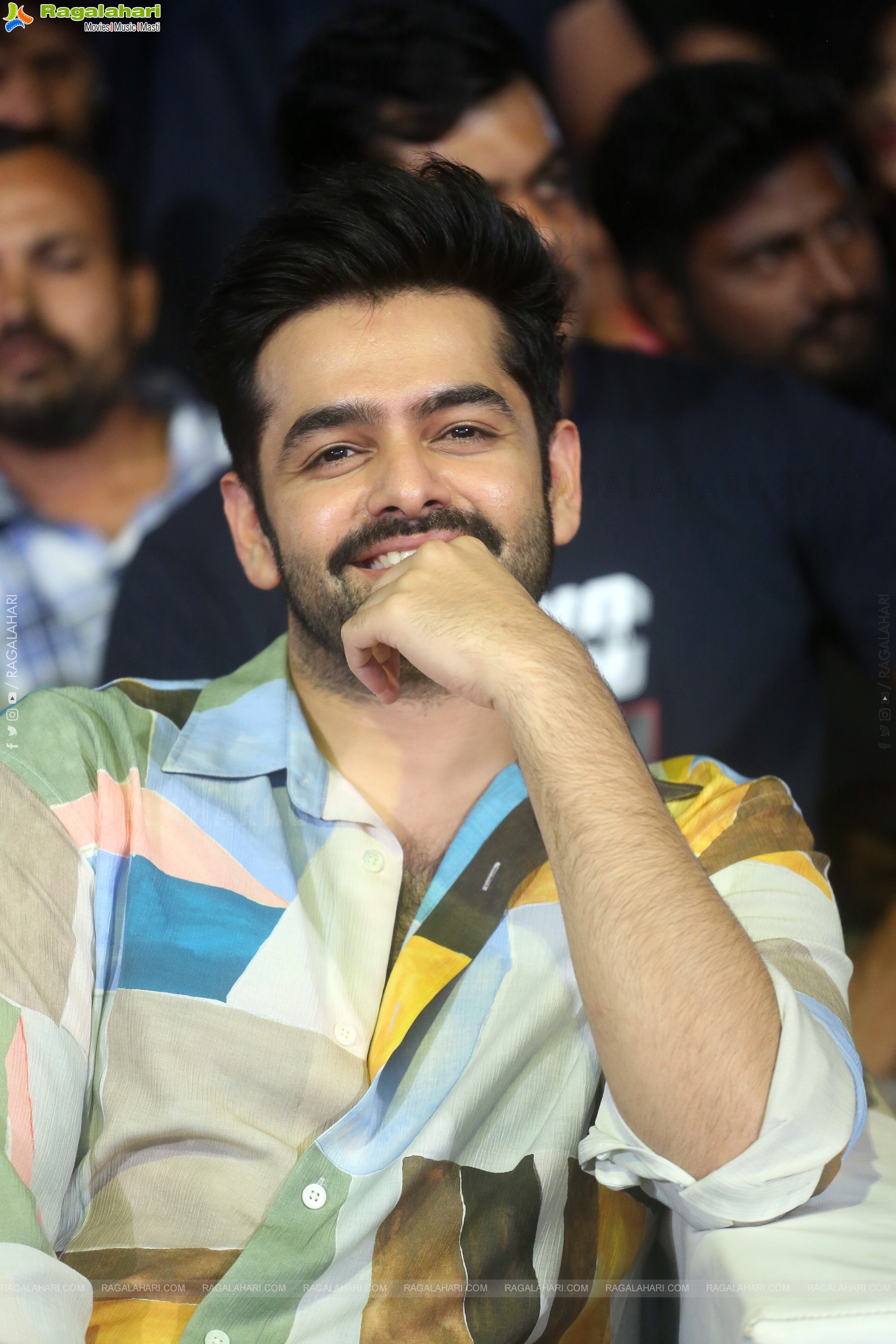 Ram Pothineni at Andhra King Taluka Trailer Launch, HD Gallery