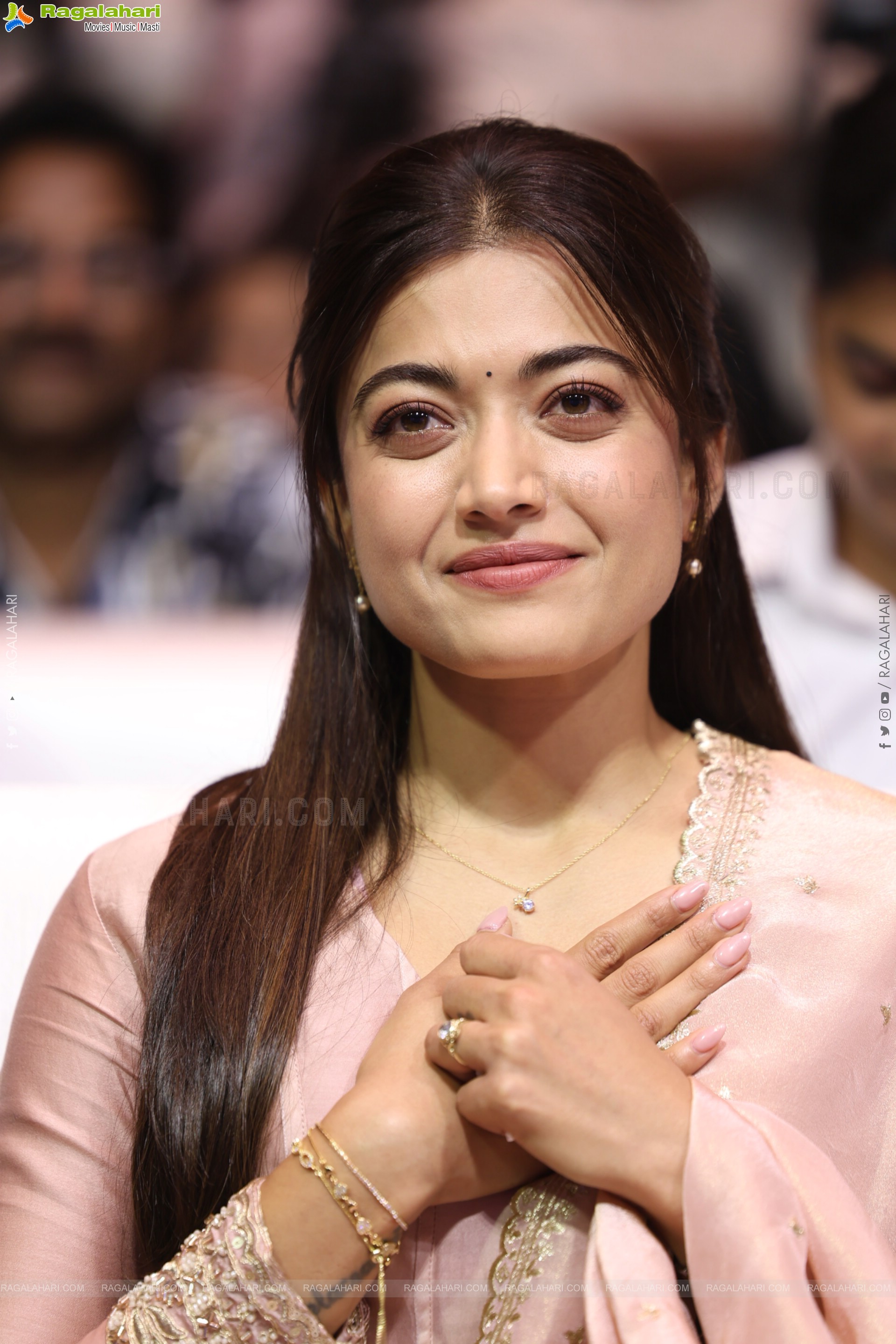 Rashmika Mandanna at The Girlfriend Movie Success Meet, HD Gallery