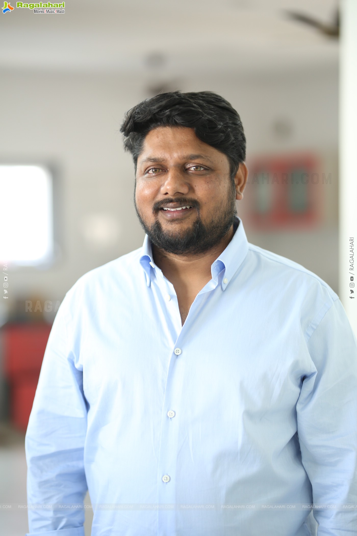 Producer Sai Krishna at Raju Weds Rambai Interview, HD Gallery