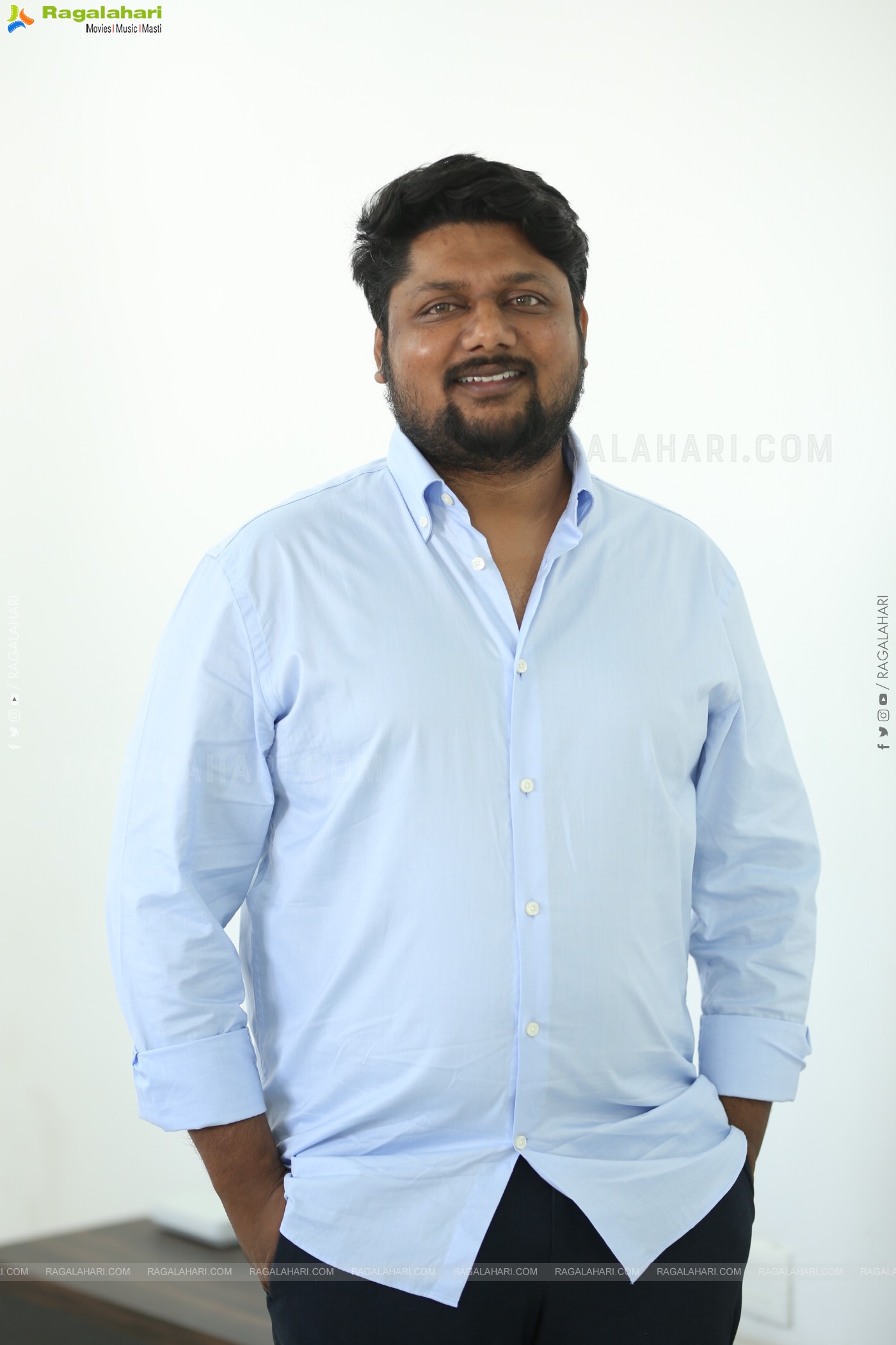 Producer Sai Krishna at Raju Weds Rambai Interview, HD Gallery